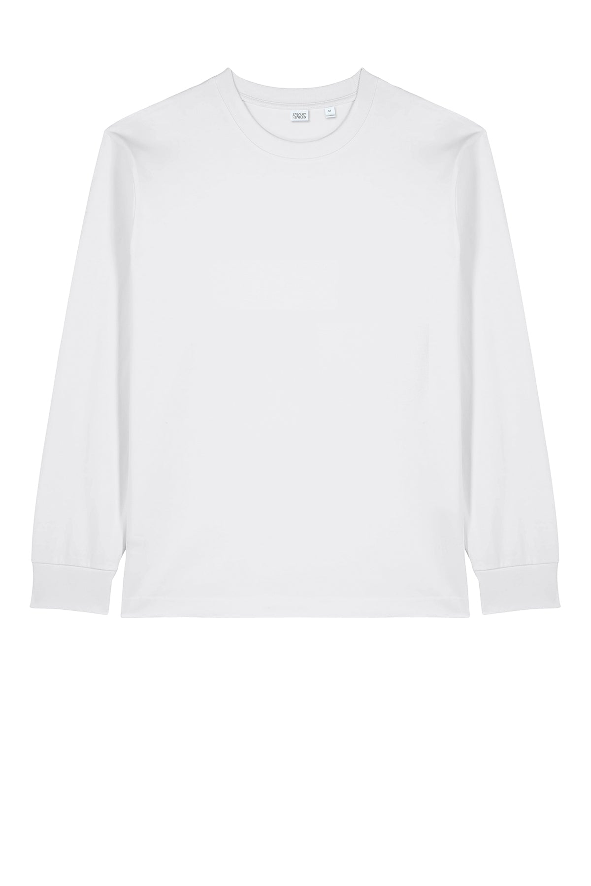 Stanley Stella Unisex Freestyler Heavyweight Long Sleeve Custom Tee's, White