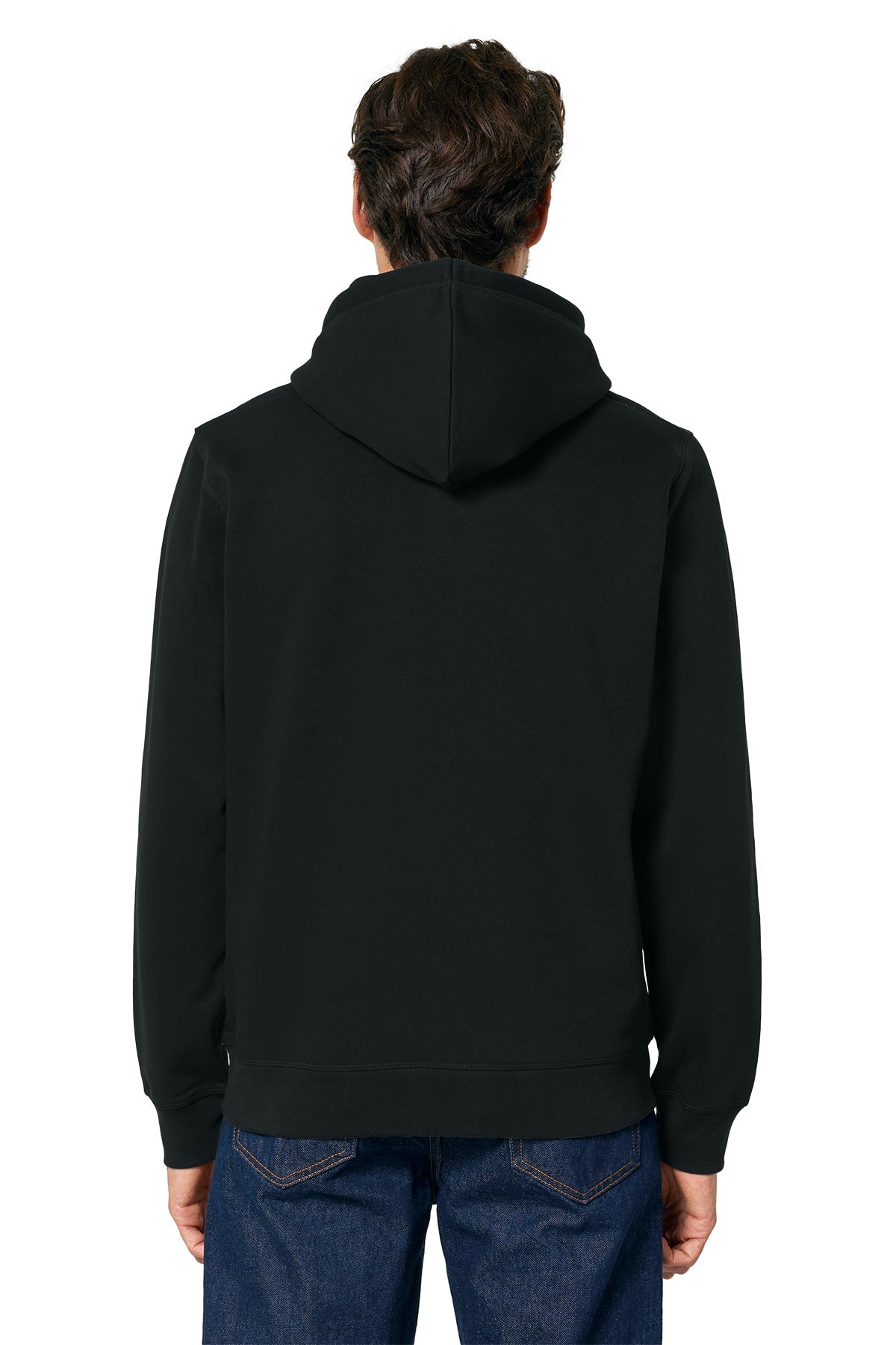 Stanley Stella Unisex Drummer 2.0 Custom Hooded Sweatshirts, Black