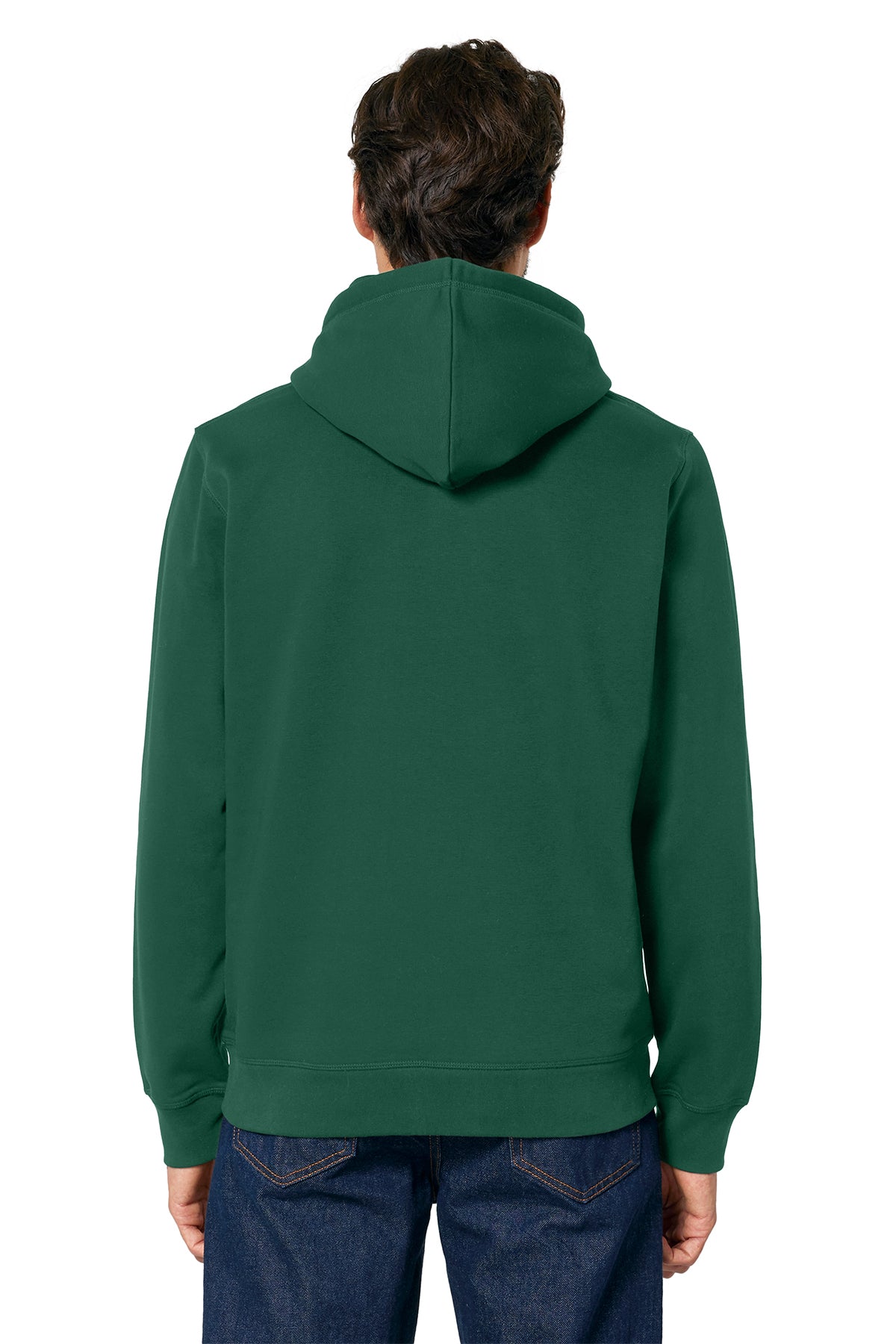 Stanley Stella Unisex Drummer 2.0 Custom Hooded Sweatshirts, Bottle Green