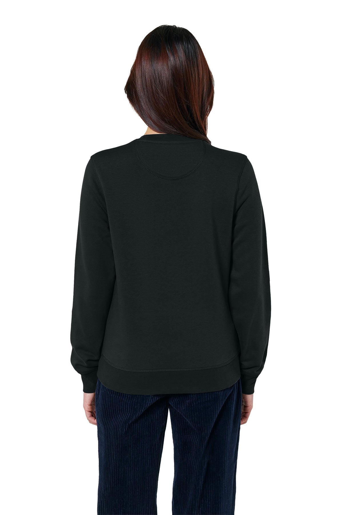 Stanley Stella Unisex Roller Crewneck Custom Sweatshirts, Black