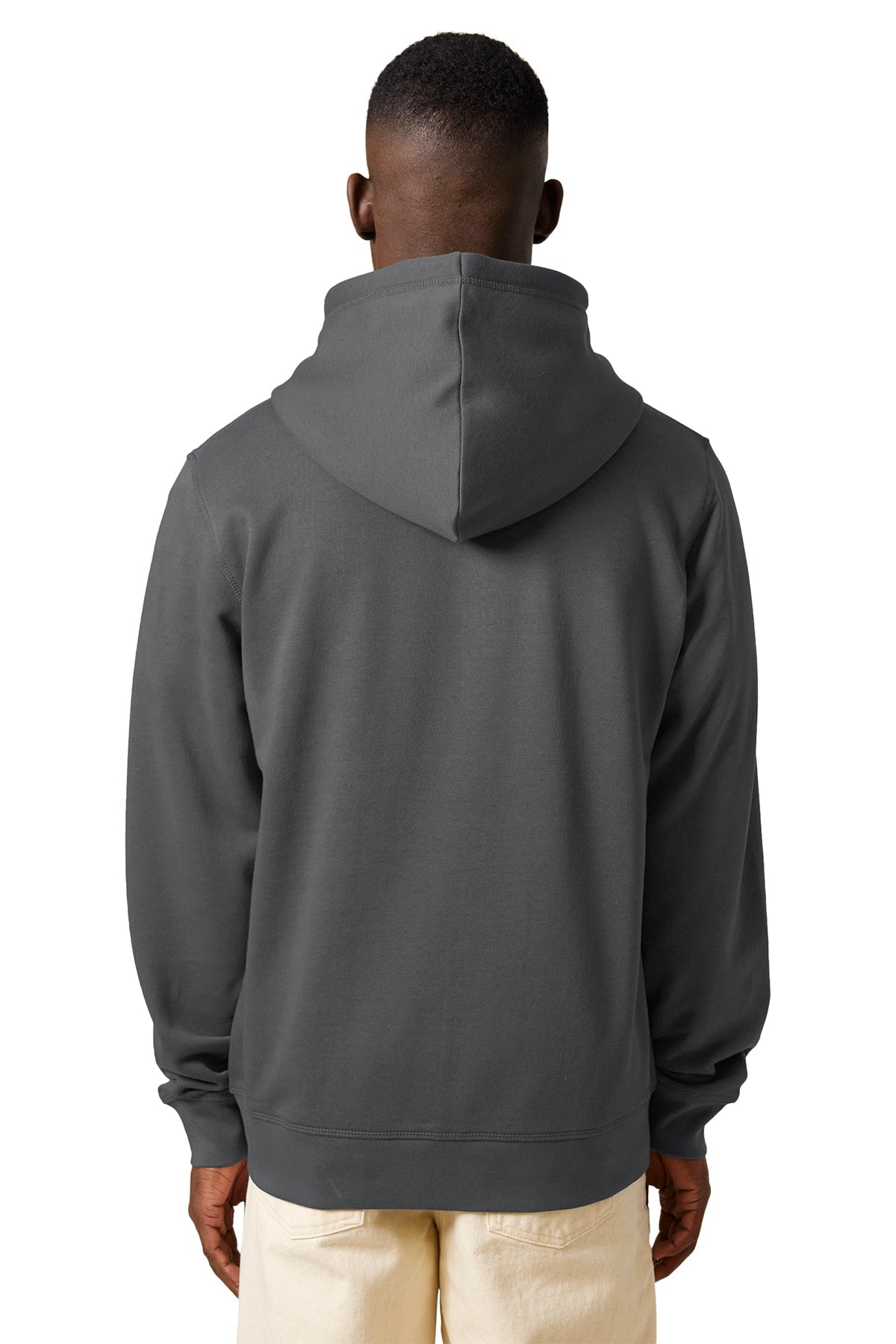Stanley Stella Unisex Mixer Full-Zip Custom Hooded Sweatshirts, Anthracite