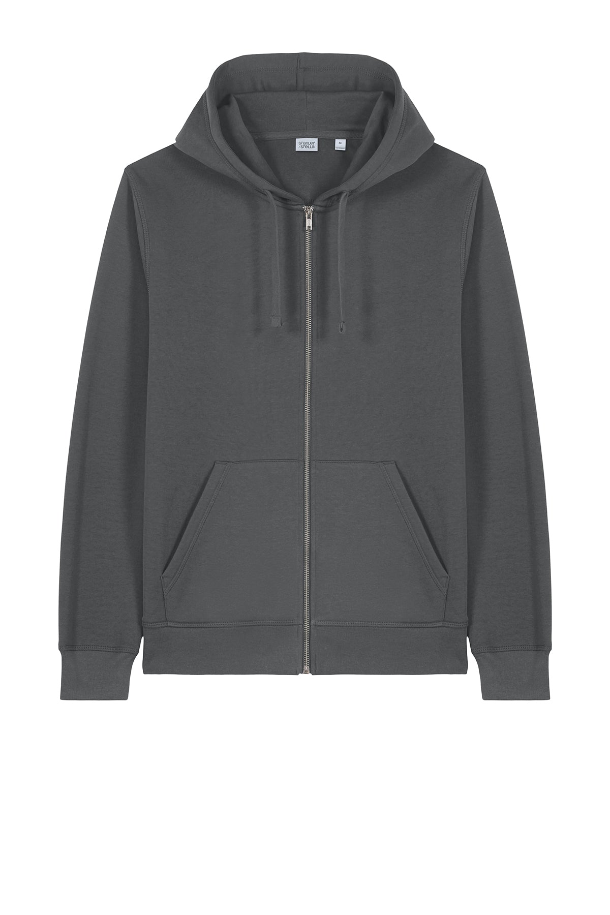 Stanley Stella Unisex Mixer Full-Zip Custom Hooded Sweatshirts, Anthracite