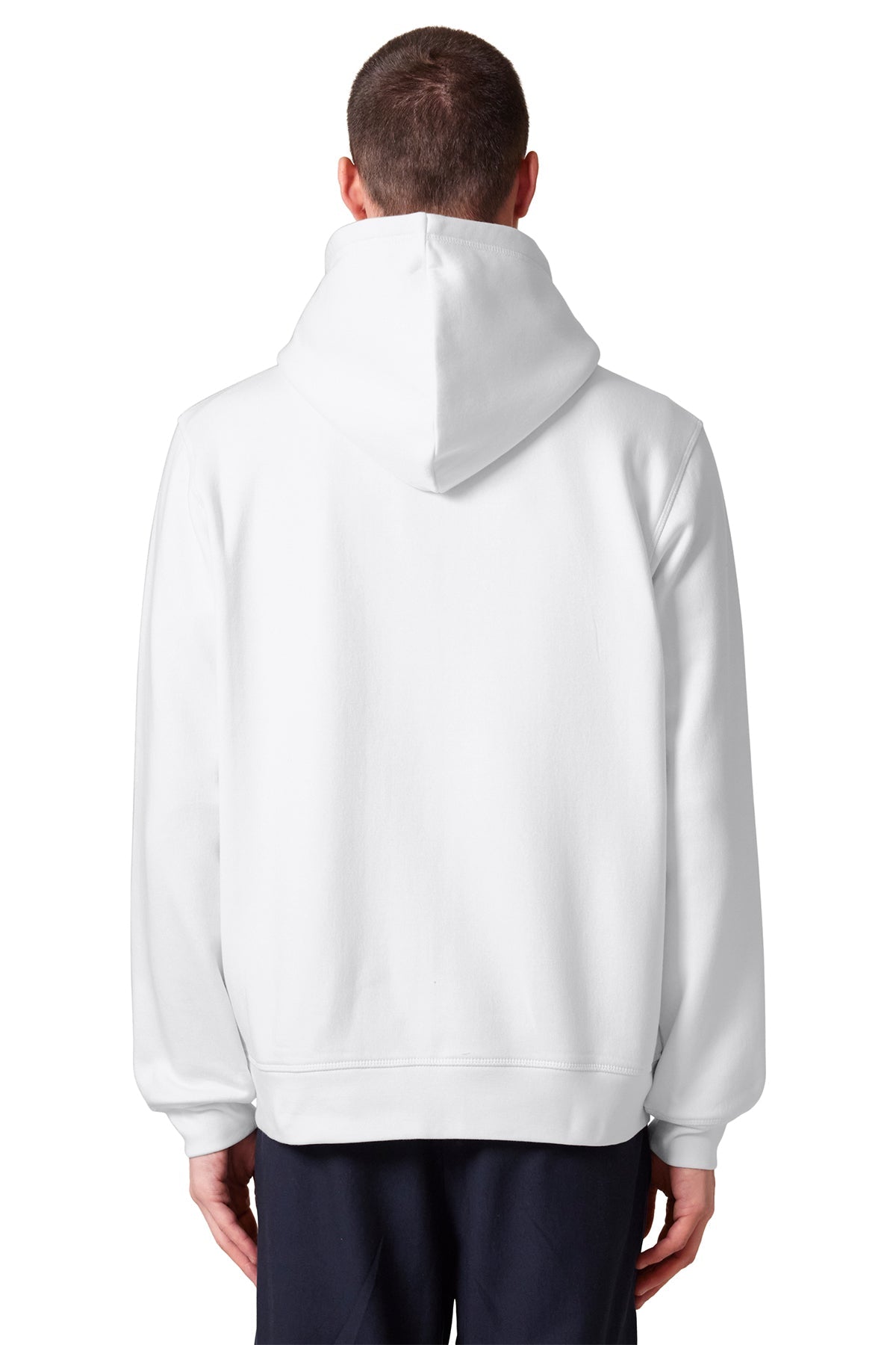 Stanley Stella Unisex Mixer Full-Zip Custom Hooded Sweatshirts, White