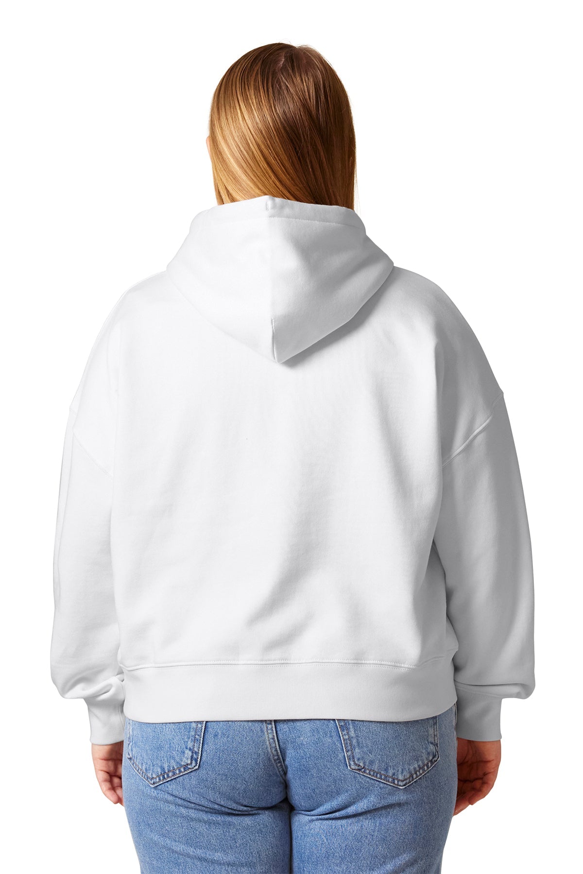 Stanley Stella Women’s Ida Full-Zip Custom Hooded Sweatshirts, White