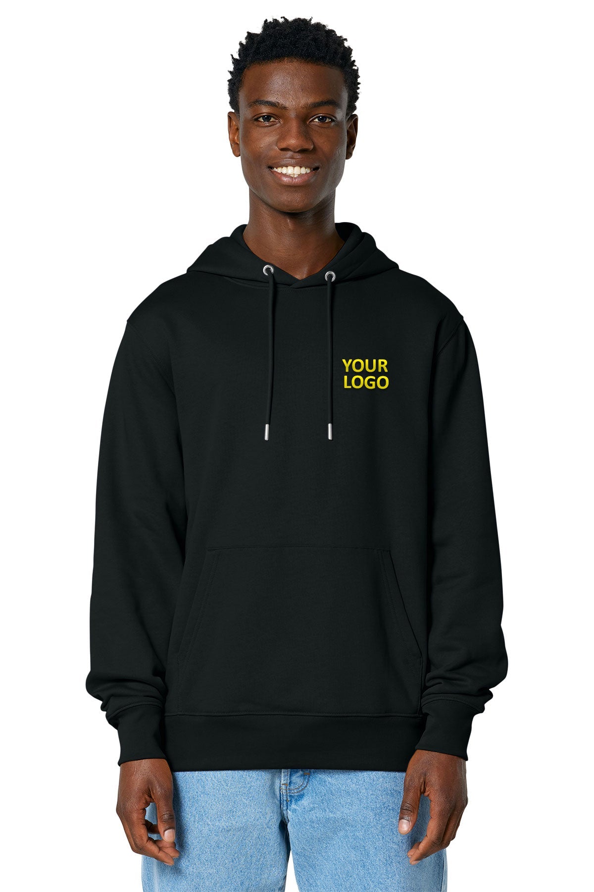 Stanley Stella Unisex Cruiser 2.0 Custom Hooded Sweatshirts, Black