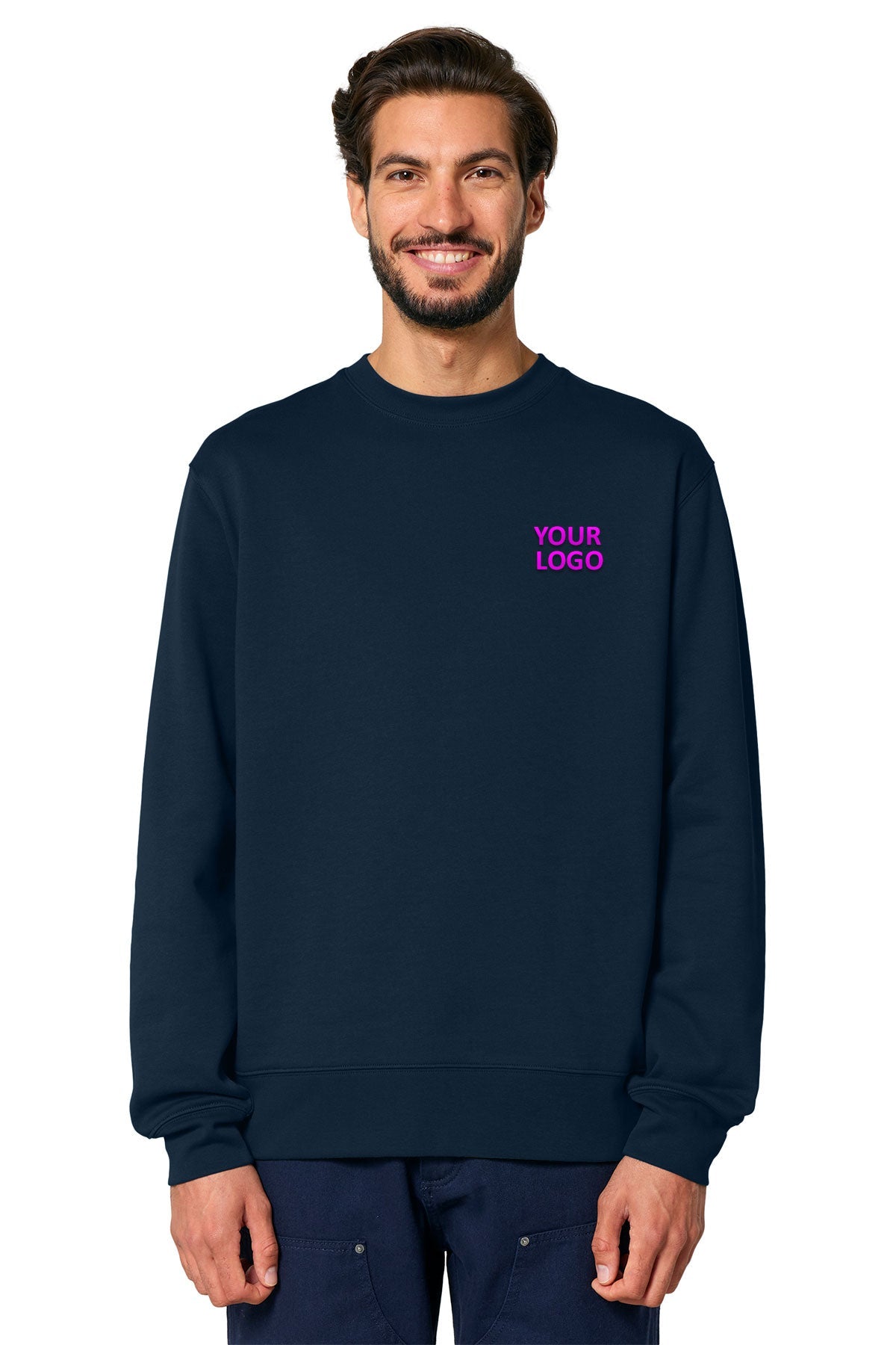 Stanley Stella Unisex Changer 2.0 Crewneck Custom Sweatshirts, French Navy