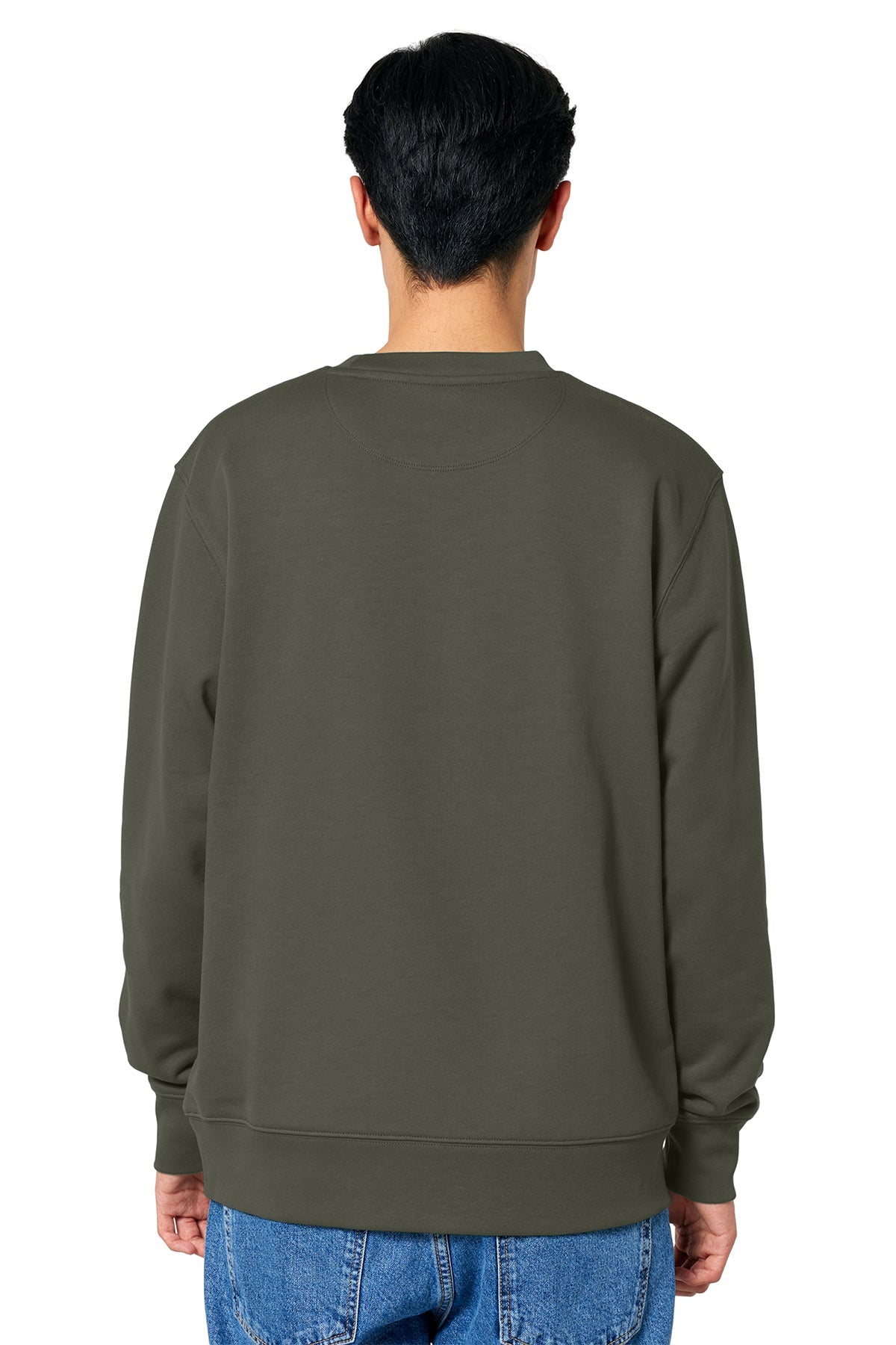 Stanley Stella Unisex Changer 2.0 Crewneck Custom Sweatshirts, Khaki Green