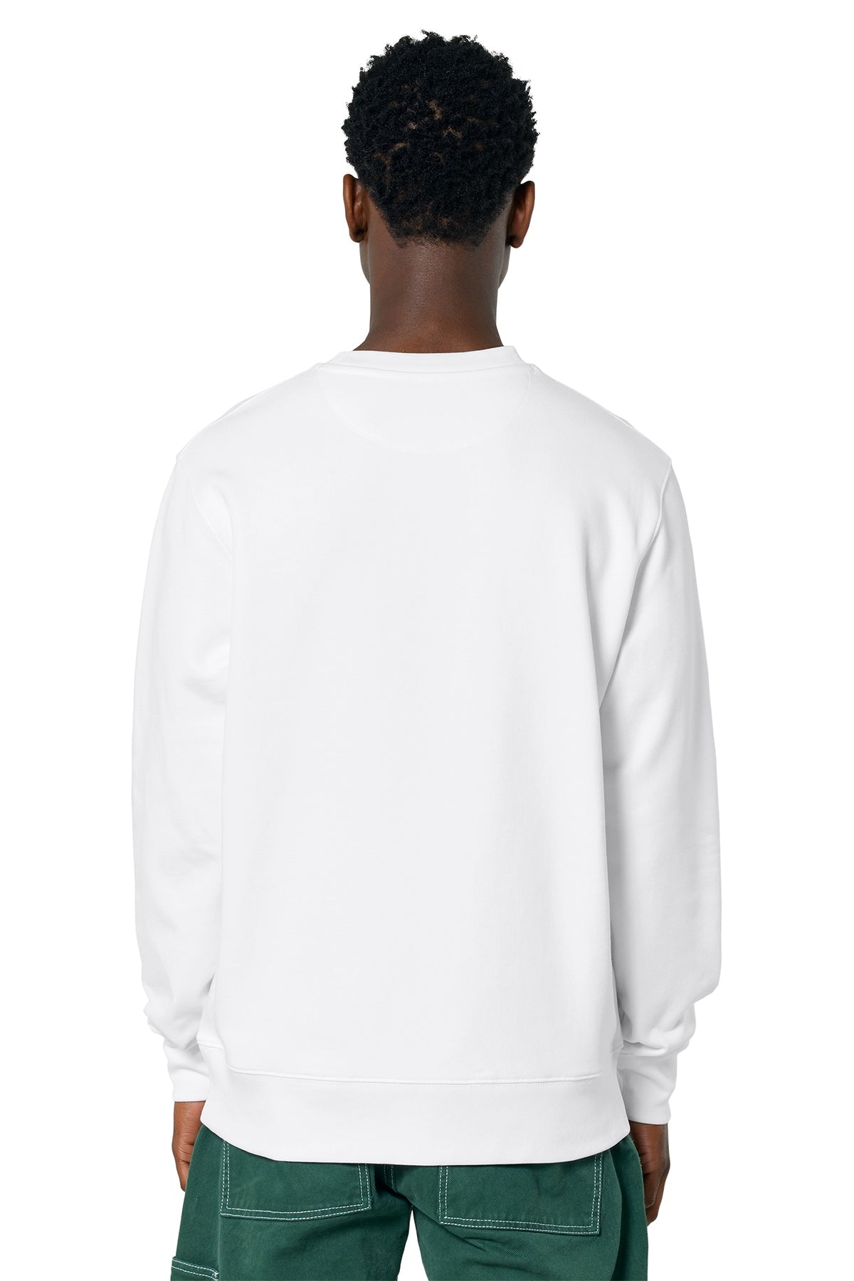 Stanley Stella Unisex Changer 2.0 Crewneck Custom Sweatshirts, White