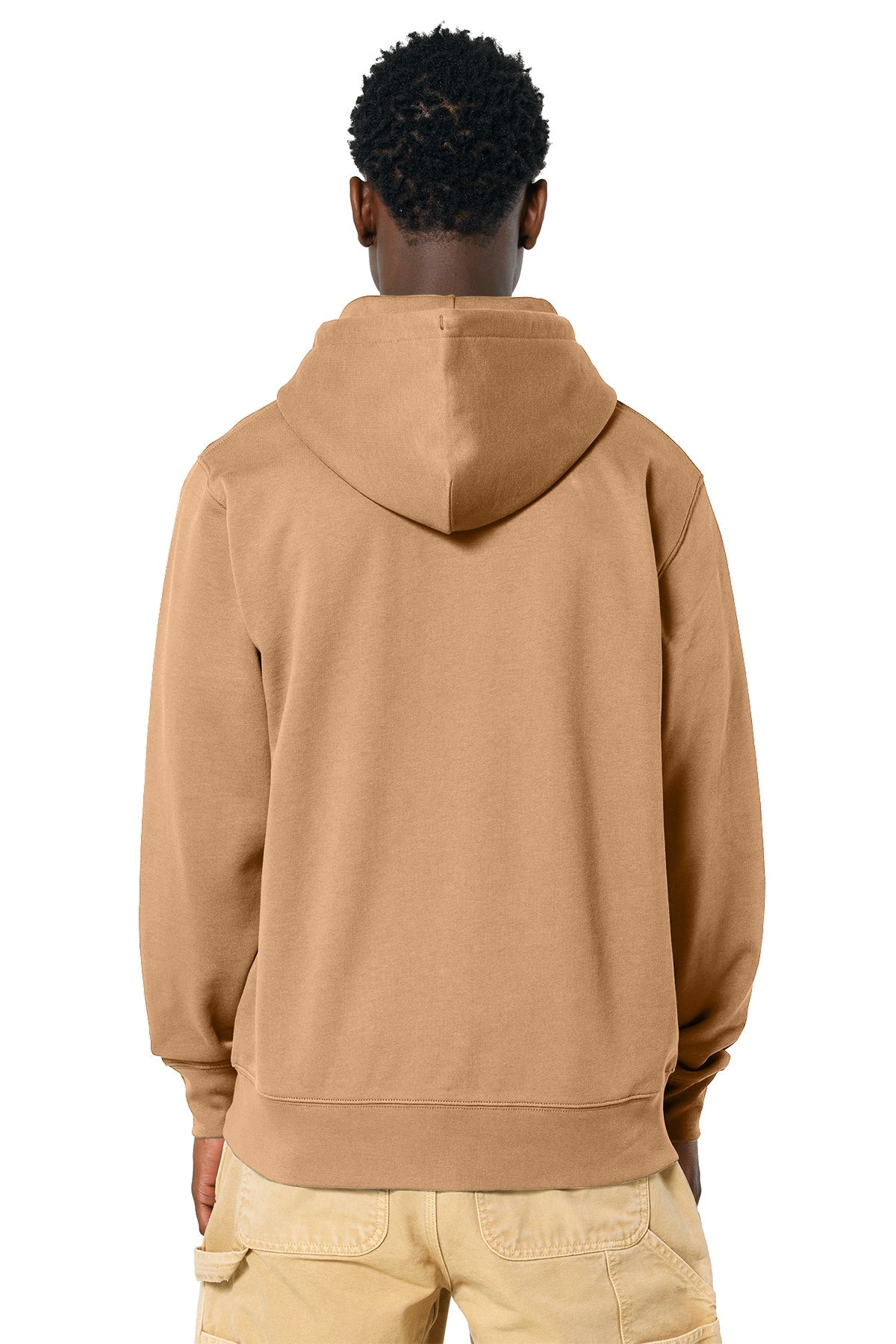Stanley Stella Unisex Cultivator 2.0 Full-Zip Custom Hooded Sweatshirts, Latte
