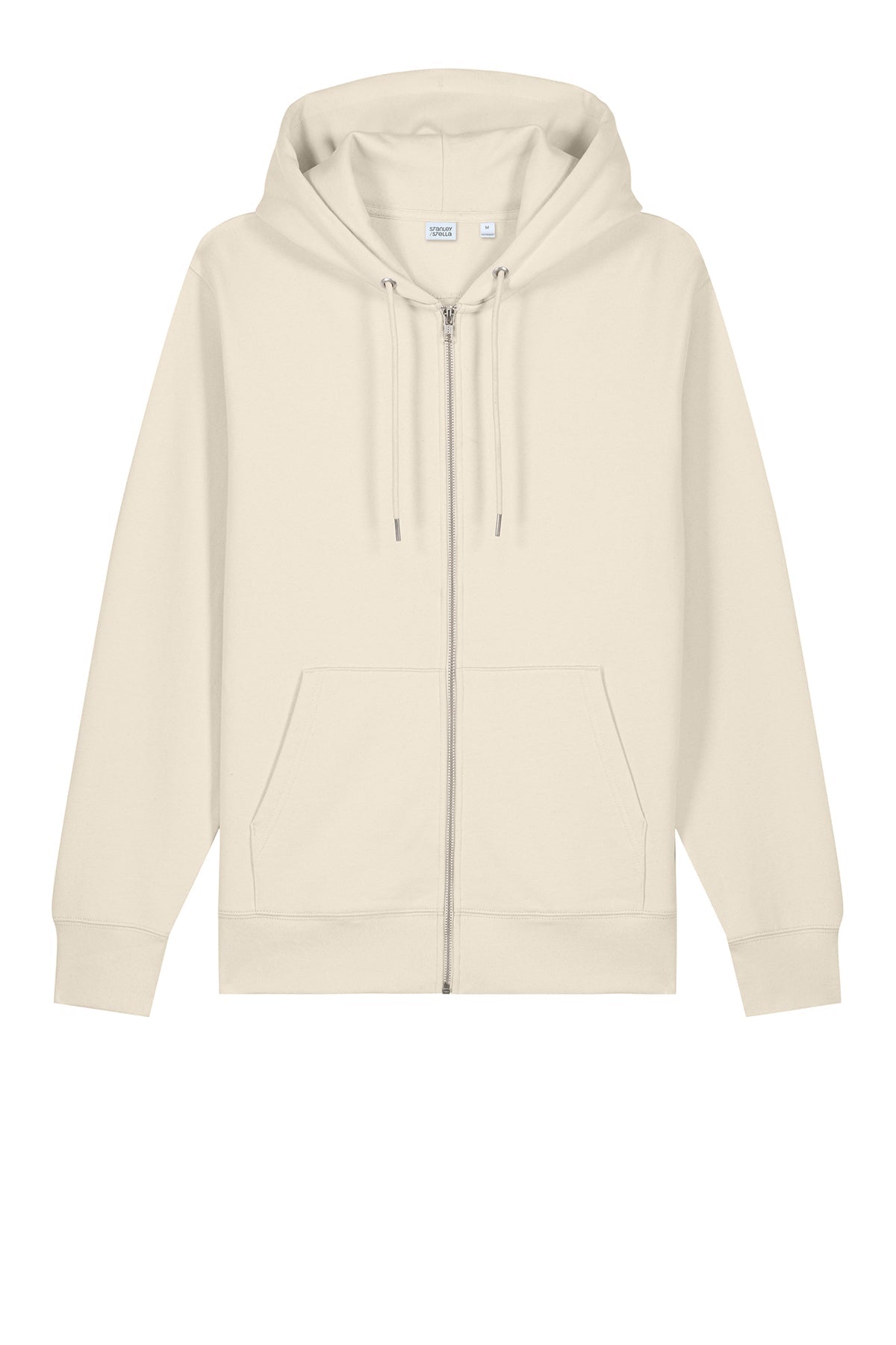 Stanley Stella Unisex Cultivator 2.0 Full-Zip Custom Hooded Sweatshirts, Natural Raw