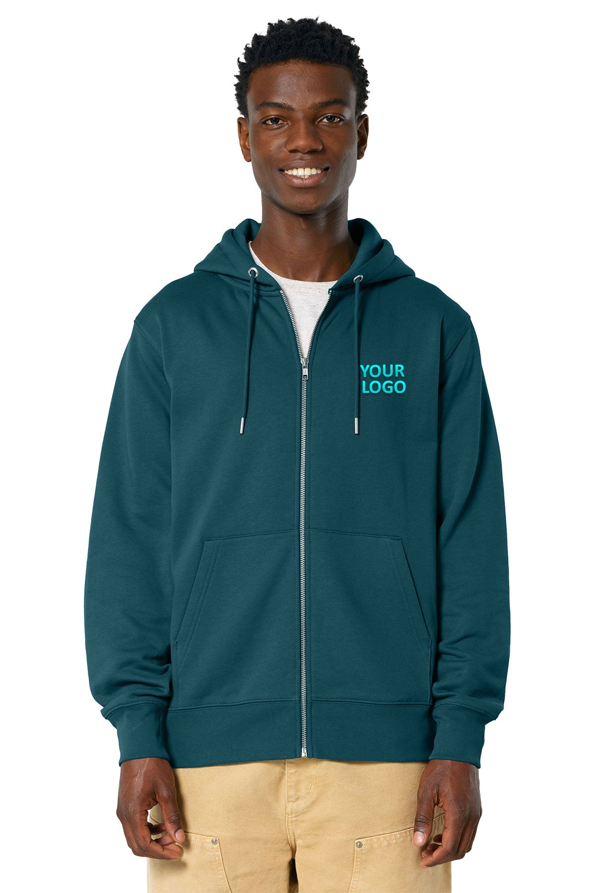 Stanley Stella Unisex Cultivator 2.0 Full-Zip Custom Hooded Sweatshirts, Stargazer