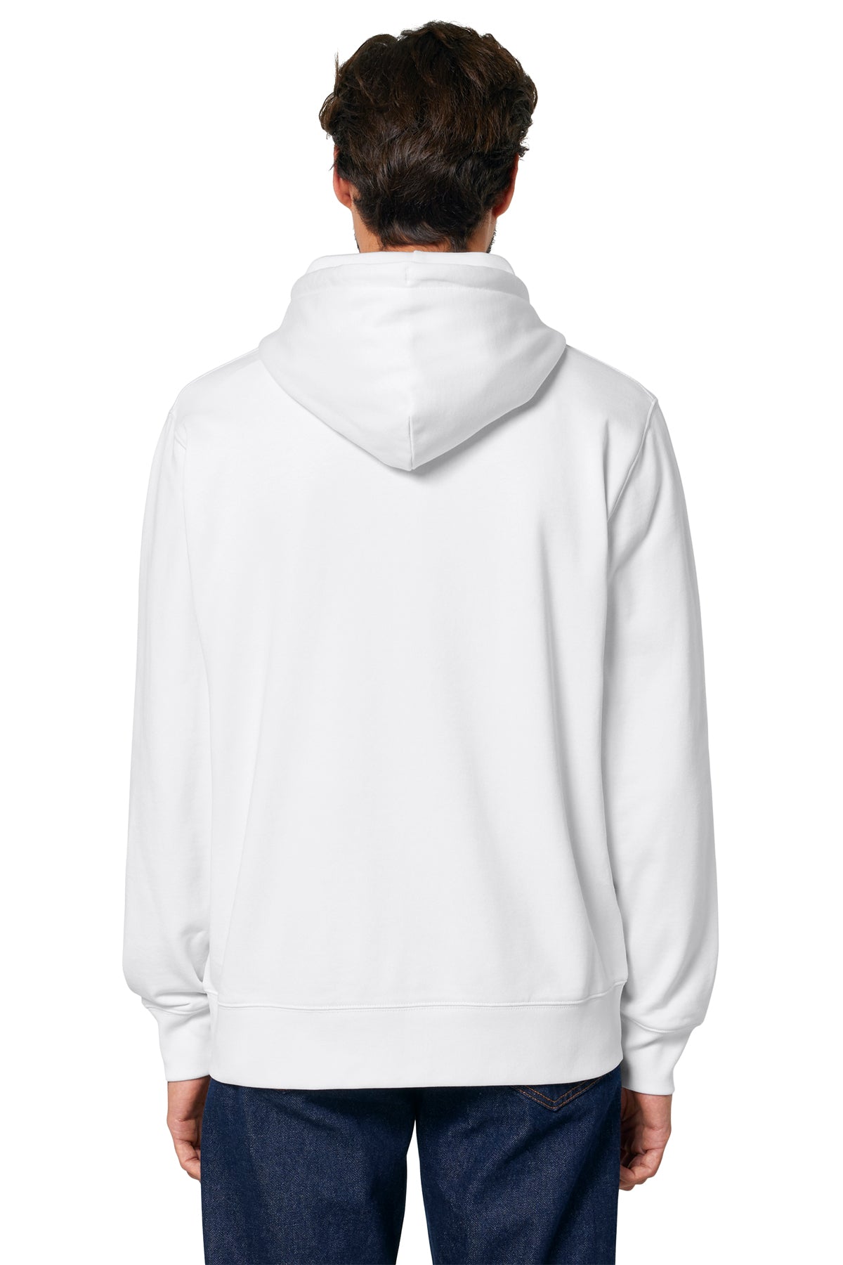 Stanley Stella Unisex Cultivator 2.0 Full-Zip Custom Hooded Sweatshirts, White