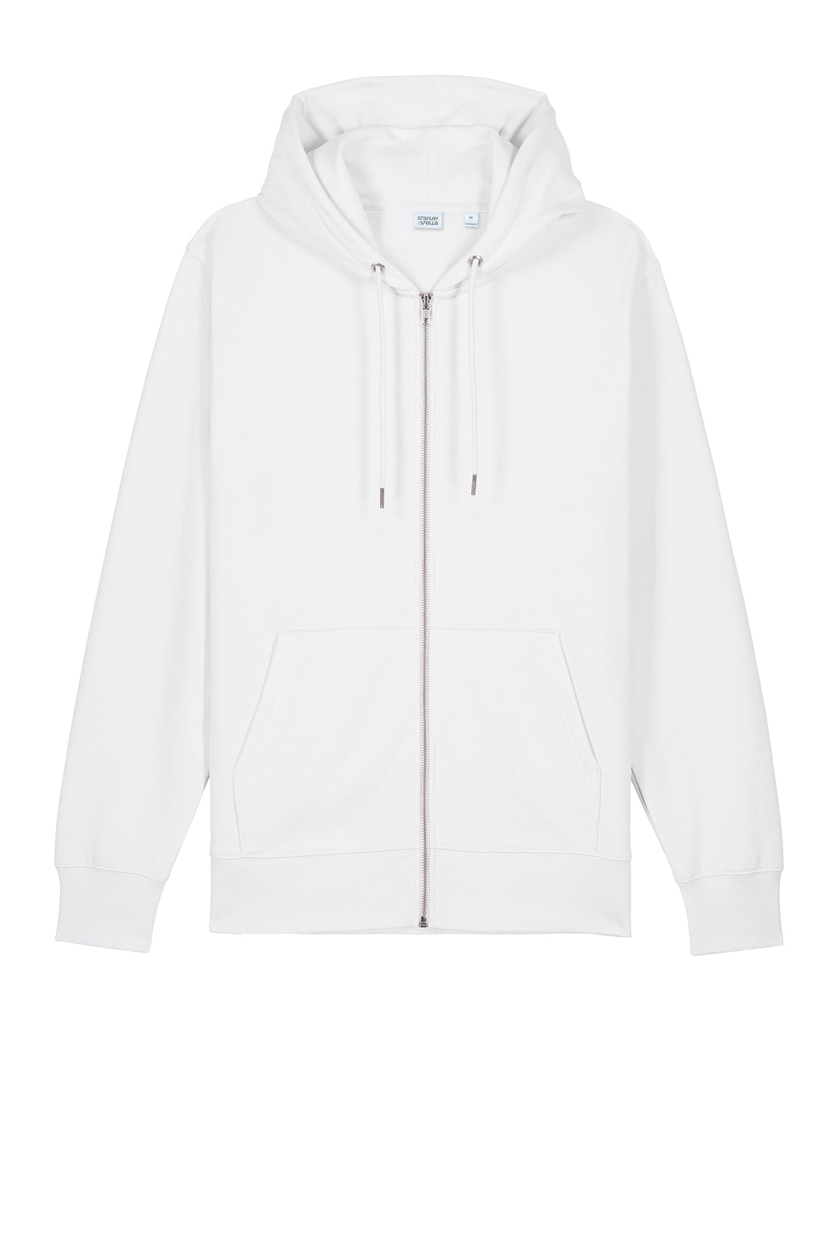 Stanley Stella Unisex Cultivator 2.0 Full-Zip Custom Hooded Sweatshirts, White