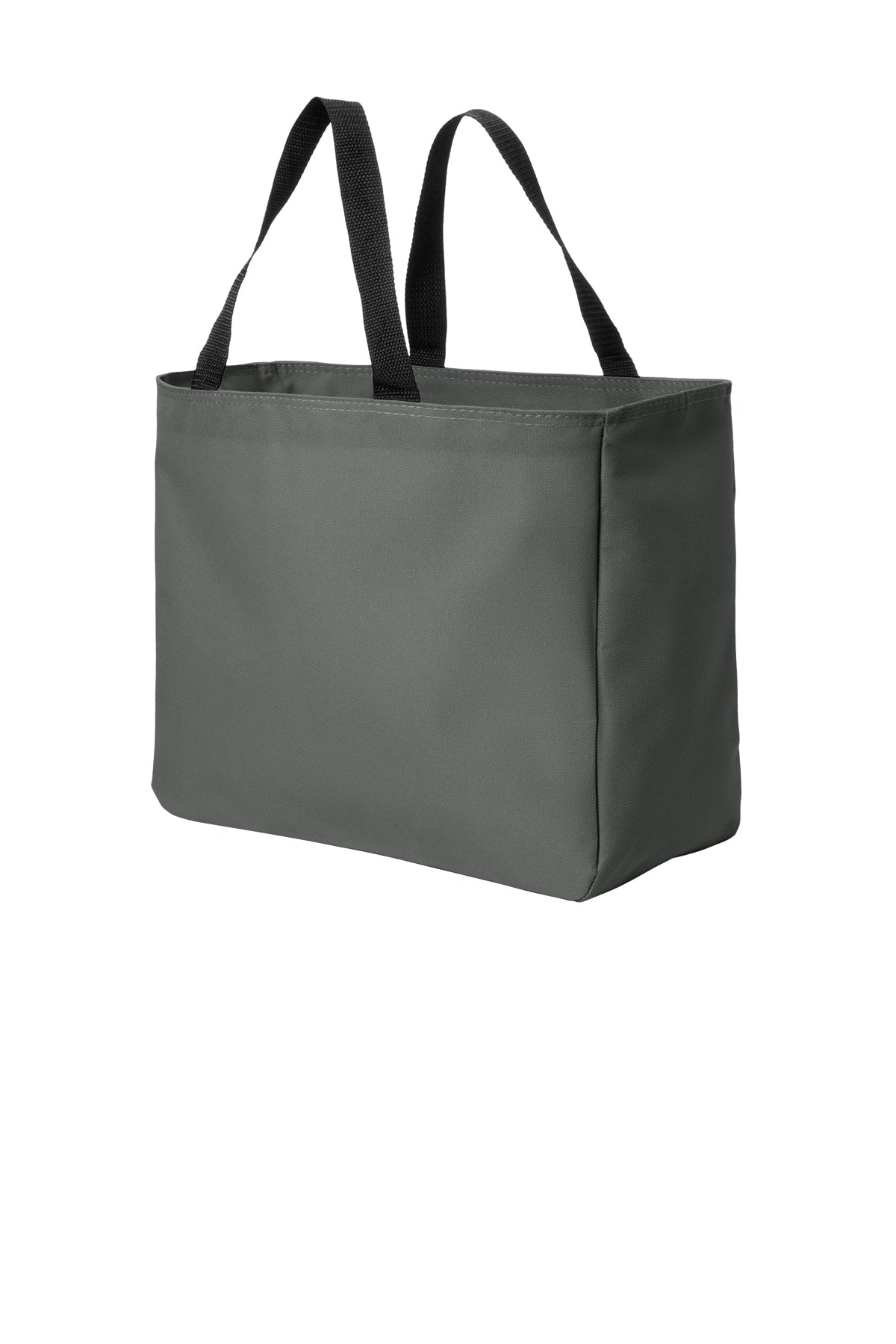 Port Authority Essential Custom Totes, Charcoal