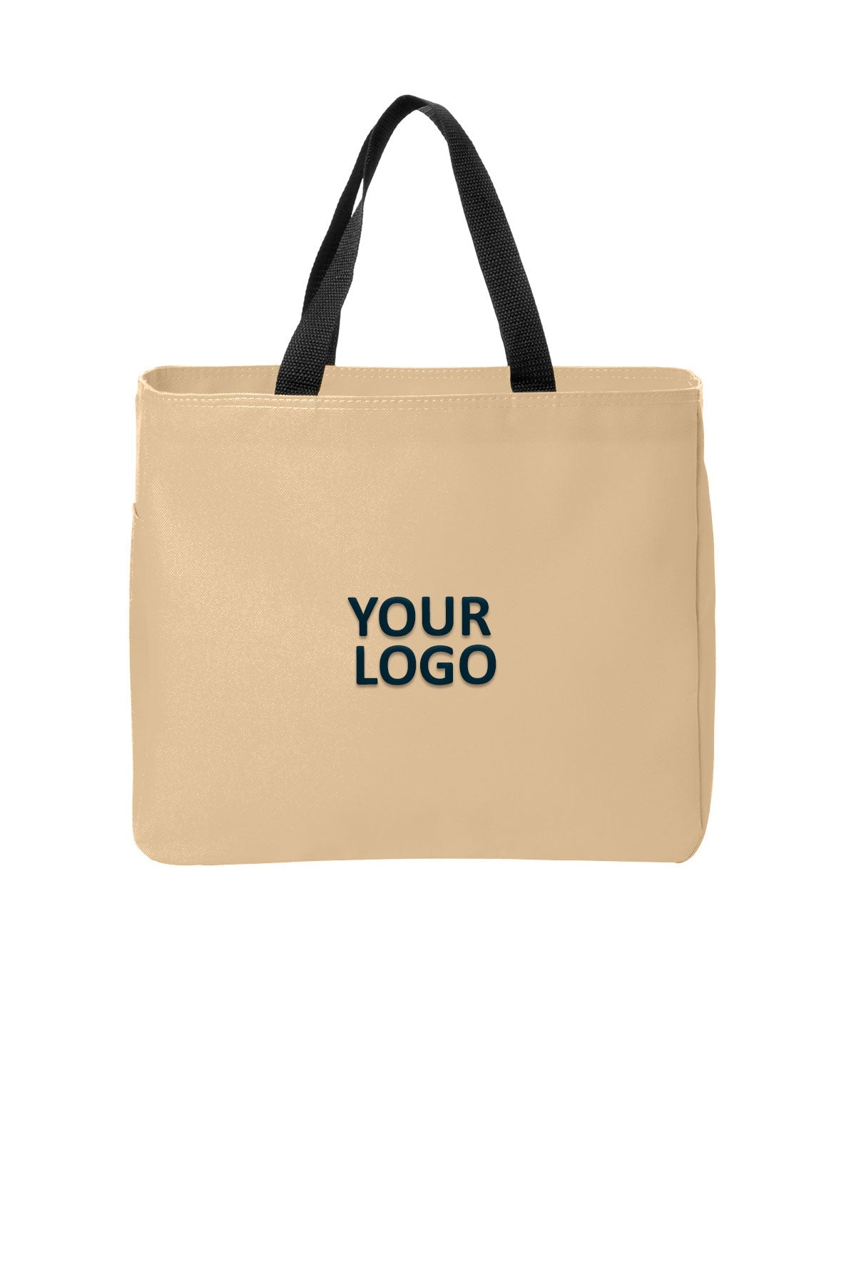 Port Authority Essential Custom Totes, Stone
