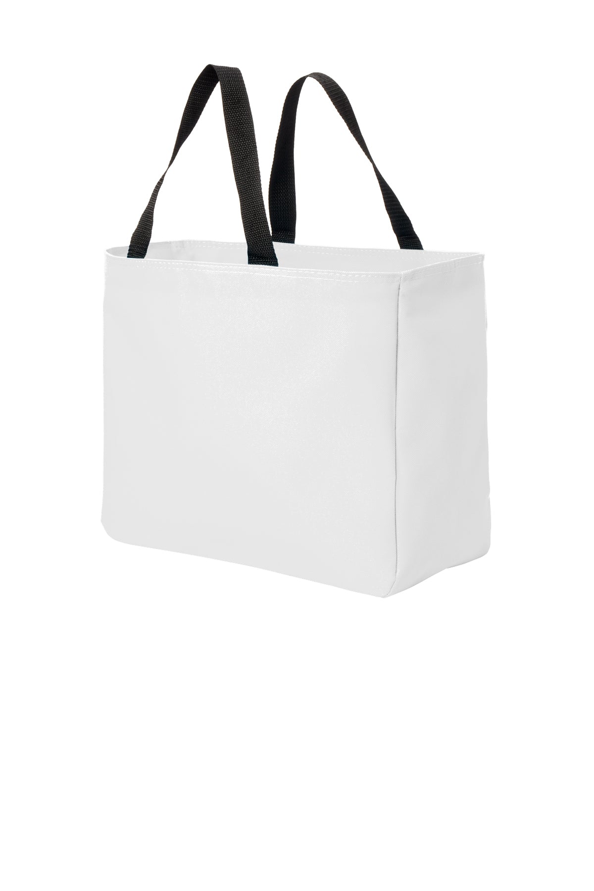 Port Authority Essential Custom Totes, White [Kizen]