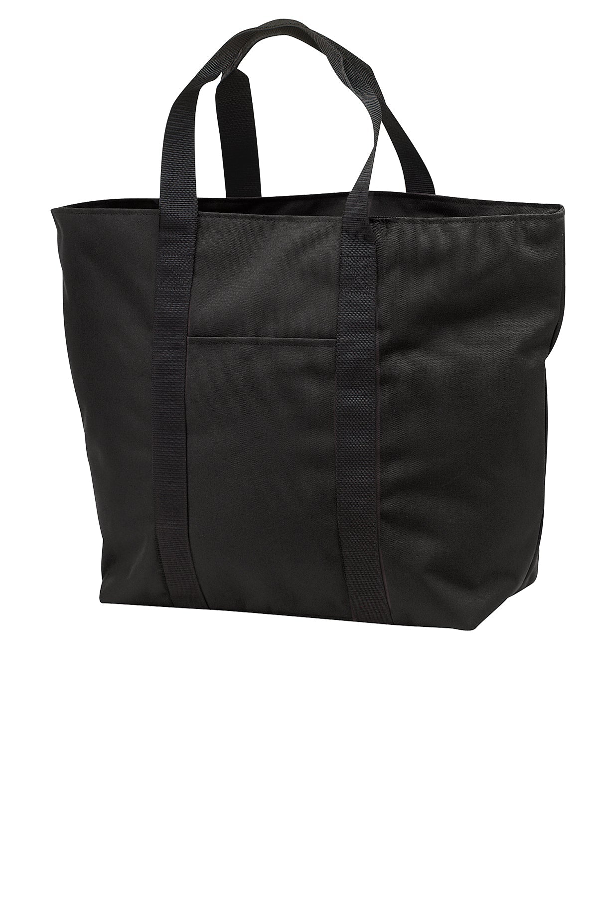 Port Authority All-Purpose Custom Tote, Black/ Black [Team Travel Source]