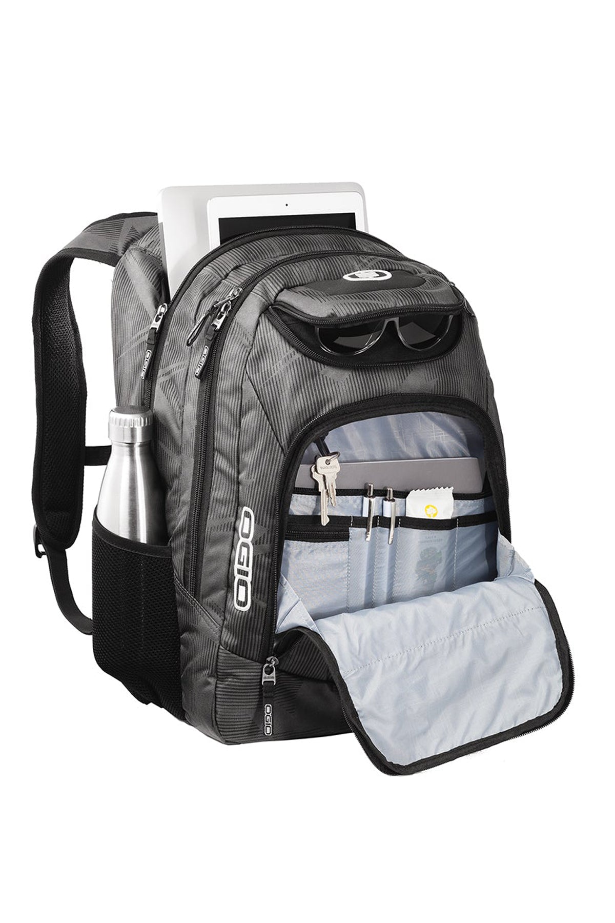 OGIO Excelsior Customzied Backpacks, Race Day/ Silver