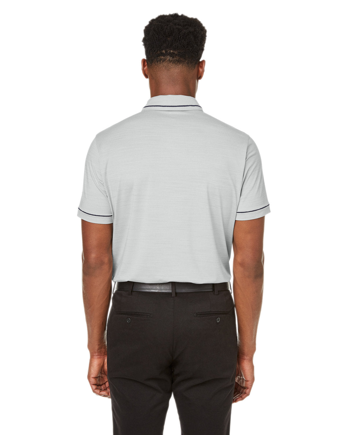 Custom Puma Men's Cloudspun Monarch Polo, Heather Navy Blazer [Testing Gql]