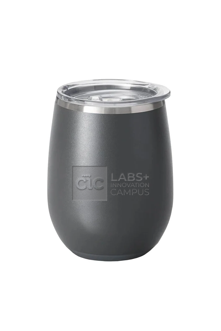 Swig 14 Oz Stemless Wine Cup, Grey [CIC]