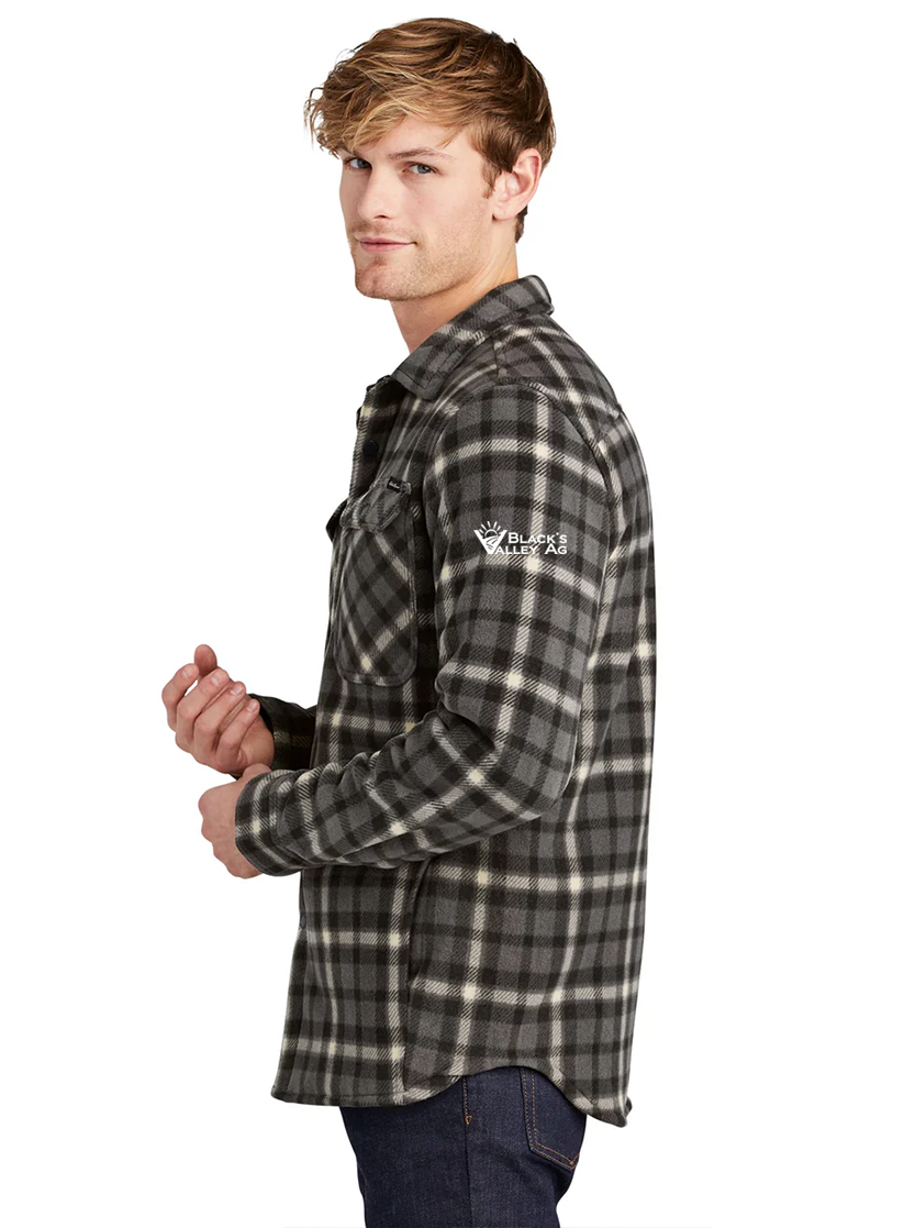 Eddie Bauer Woodland Shirt Jacket, Grey Steel Bone [Black's Valley AG]