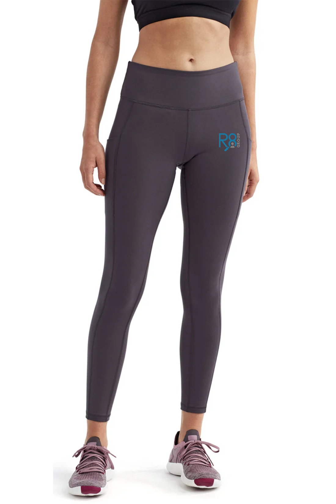 TriDri Ladies Performance Leggings, Charcoal [Real8 Group]