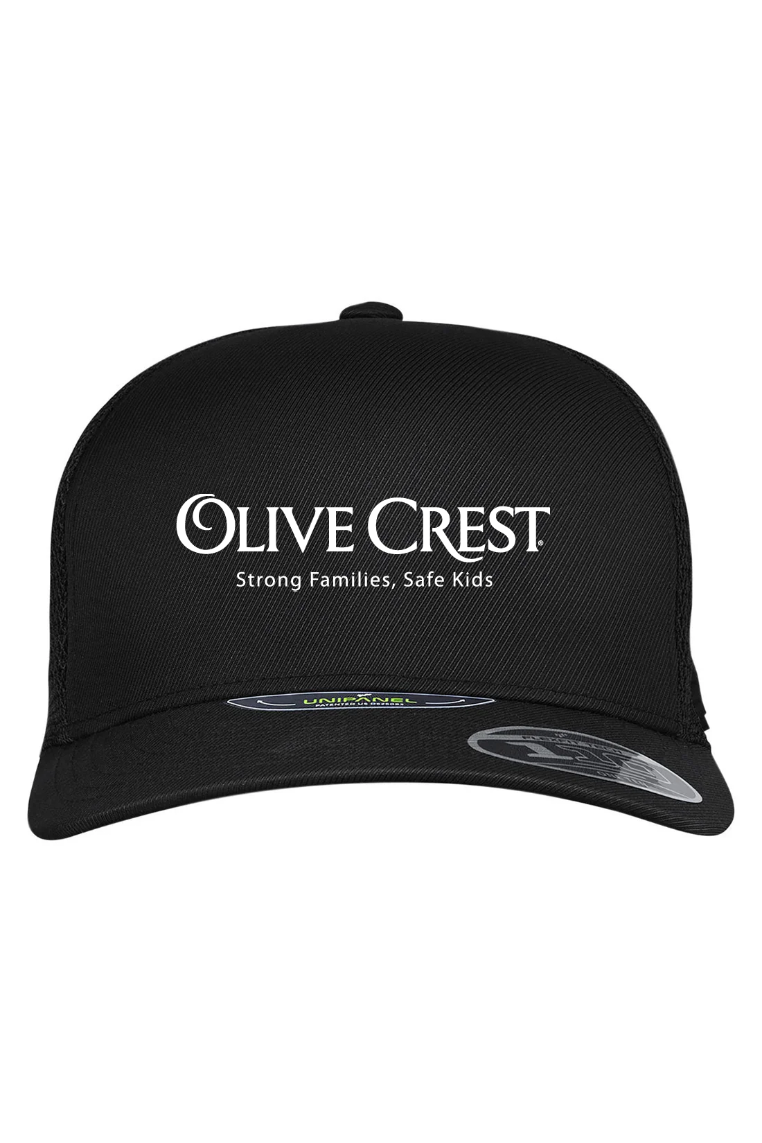 Spyder Radykl Flexfit Trucker Hat, Black [Olive Crest]