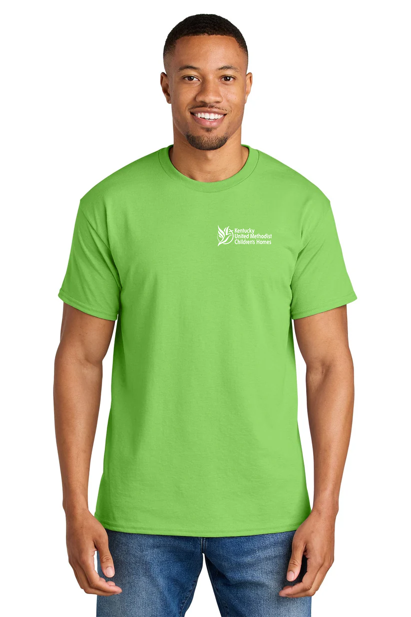 Gildan Dryblend Cotton Poly T Shirt, Lime [Kentucky United Methodist Children's Homes]