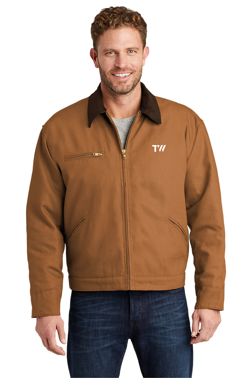CornerStone Duck Cloth Work Jacket, Duck Brown [DGN Enterprise]