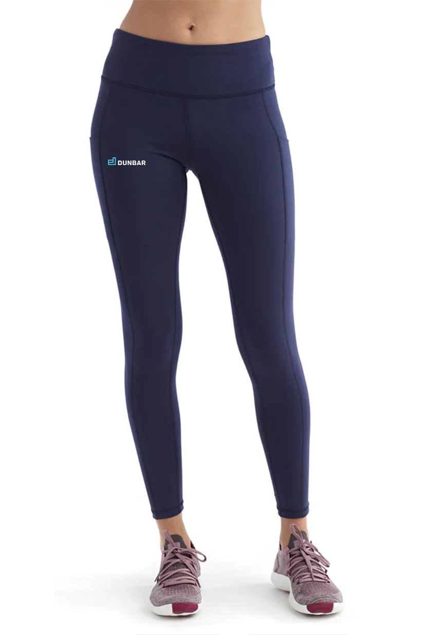 TriDri Ladies Performance Leggings, Navy [Dunbar]