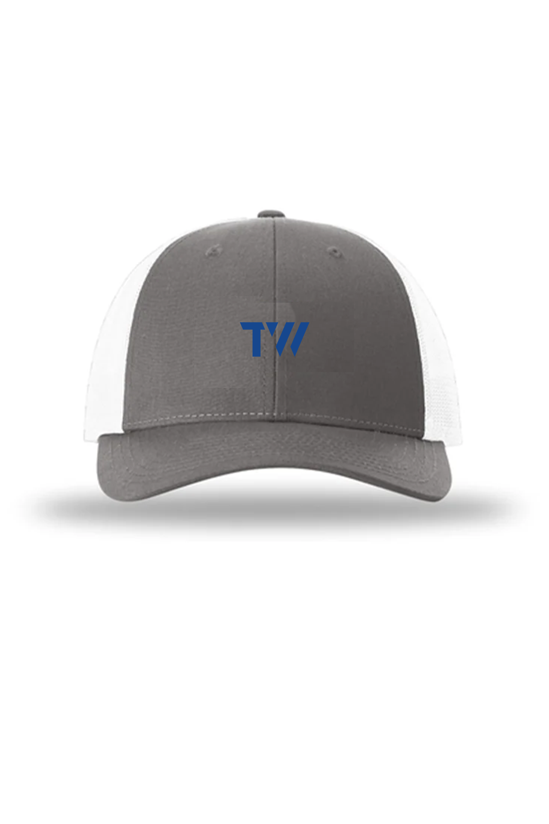 Richardson Low Pro Trucker, Charcoal/ White [TW Constructors]