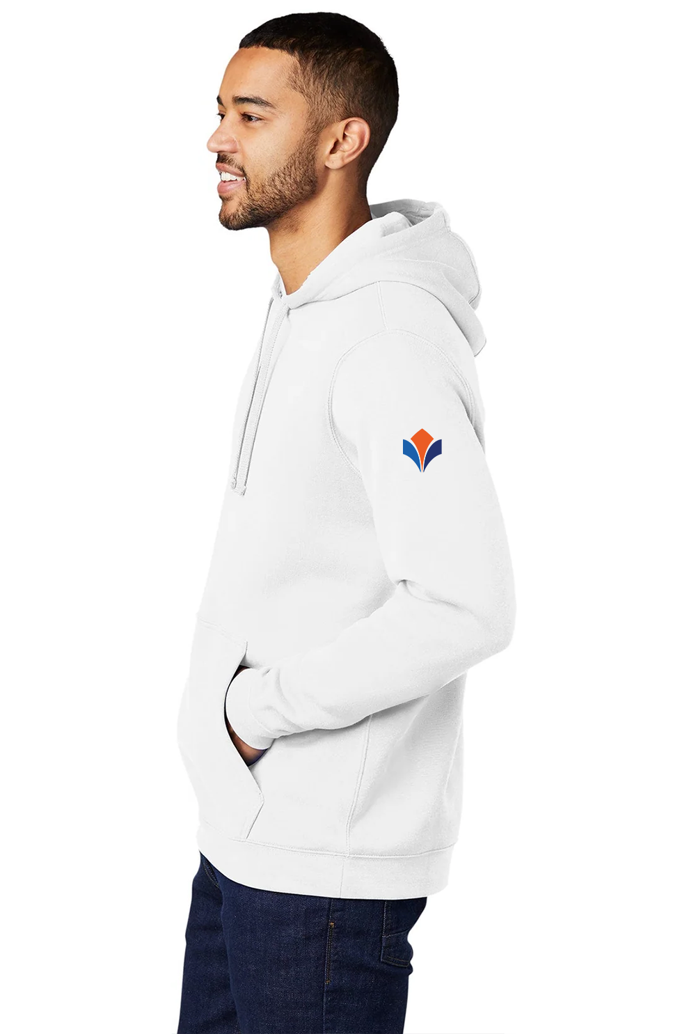 Nike Club Fleece Hoodie, White [Zura Bio]