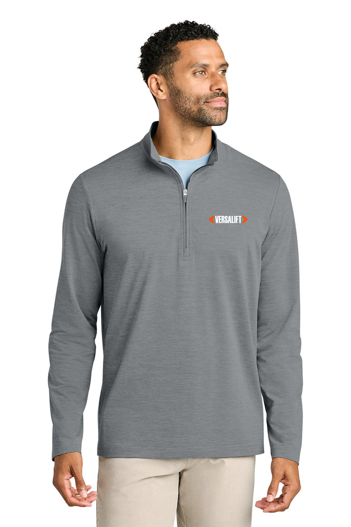 TravisMathew Onward 1/4-Zip, Quiet Shade Grey Heather [Versalift]
