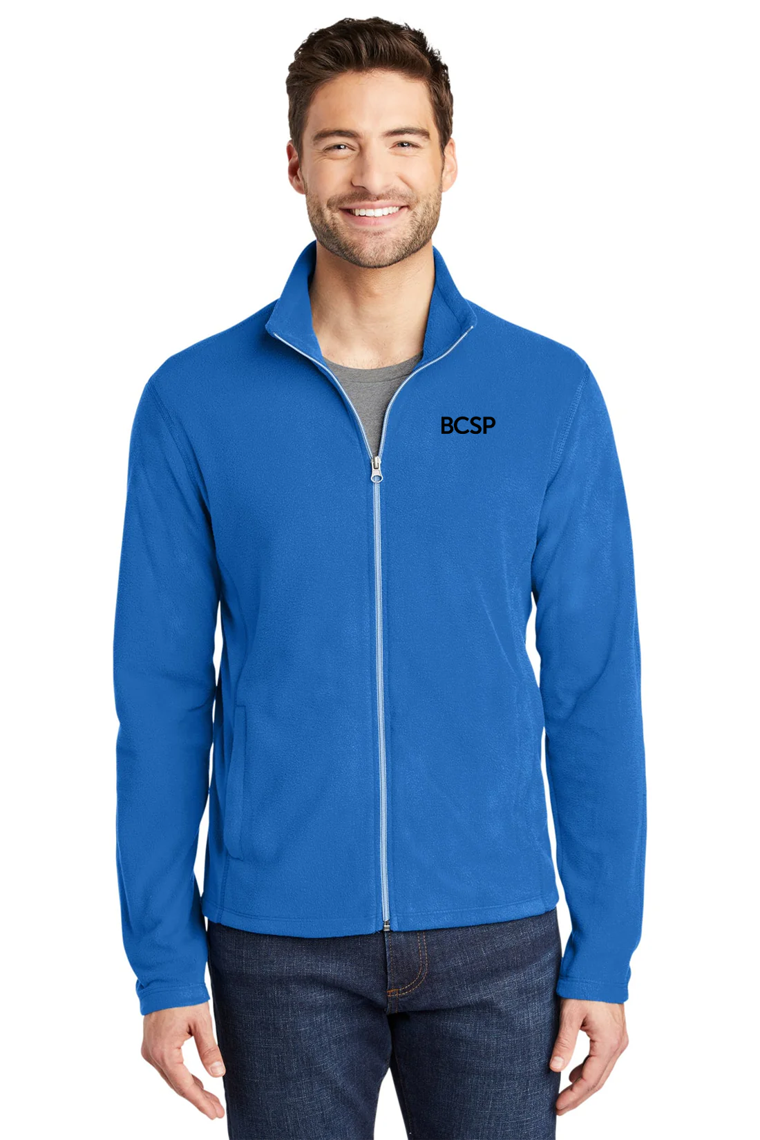 Port Authority MicroFleece Jacket, Light Royal [BCSP]