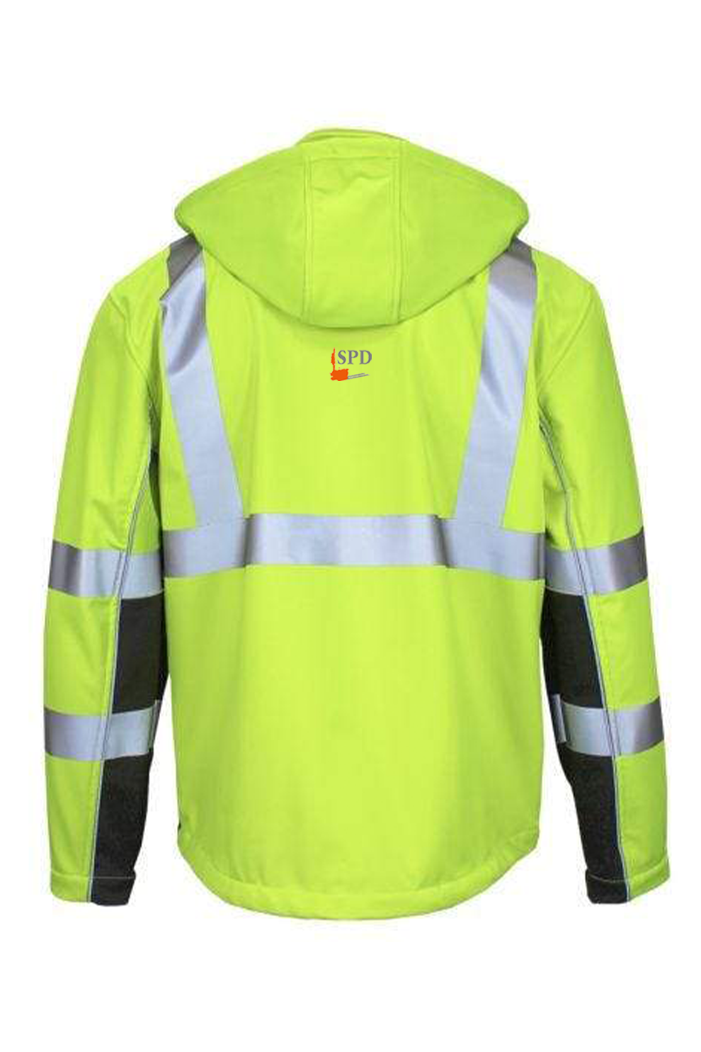 GSS Weather proof softshell with Telfon, LIME [Solar Pile Driver]