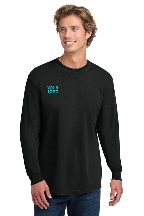 Comfort Colors Heavyweight Custom Ring Spun Tank Tops, Black
