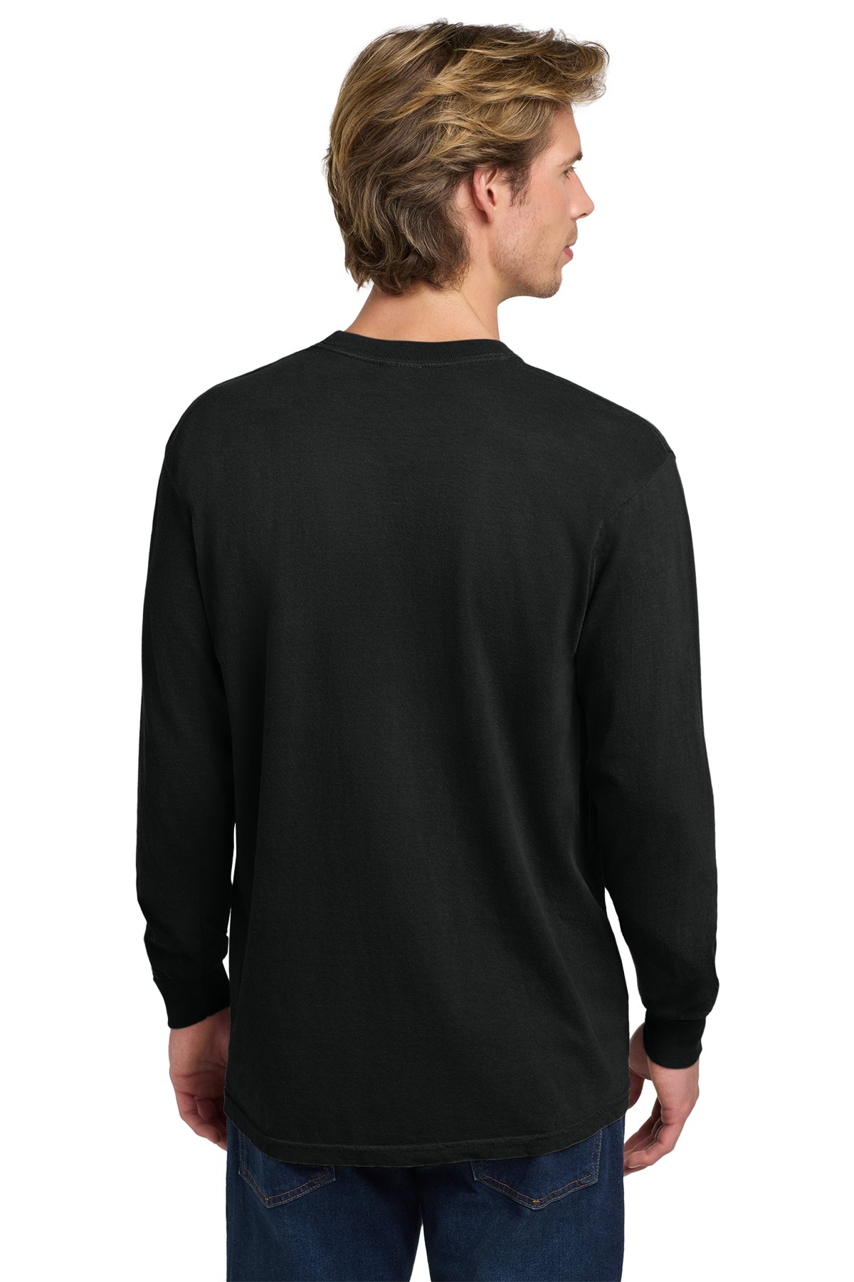 Comfort Colors Heavyweight Custom Ring Spun Long Sleeve Tees, Black