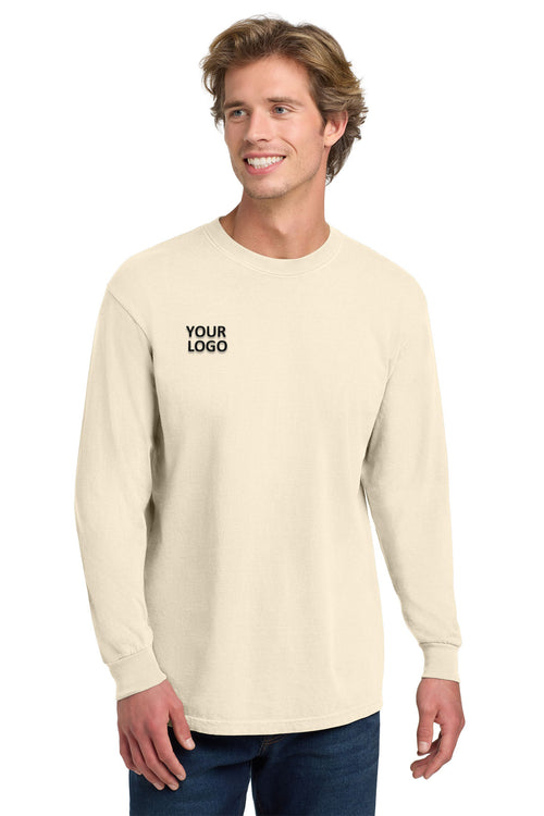 Comfort Colors Heavyweight Custom Ring Spun Tank Tops, Ivory