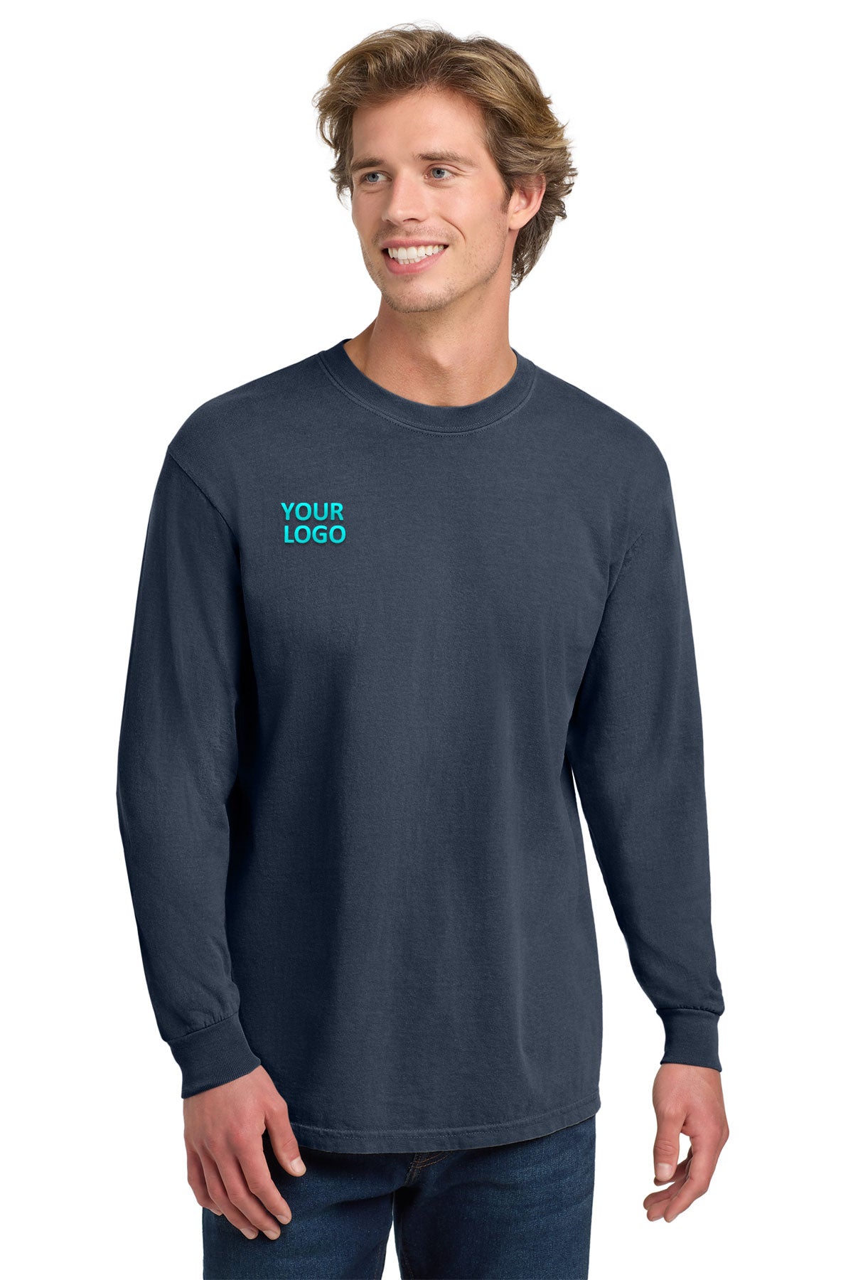 Custom Comfort Colors 6014 Navy