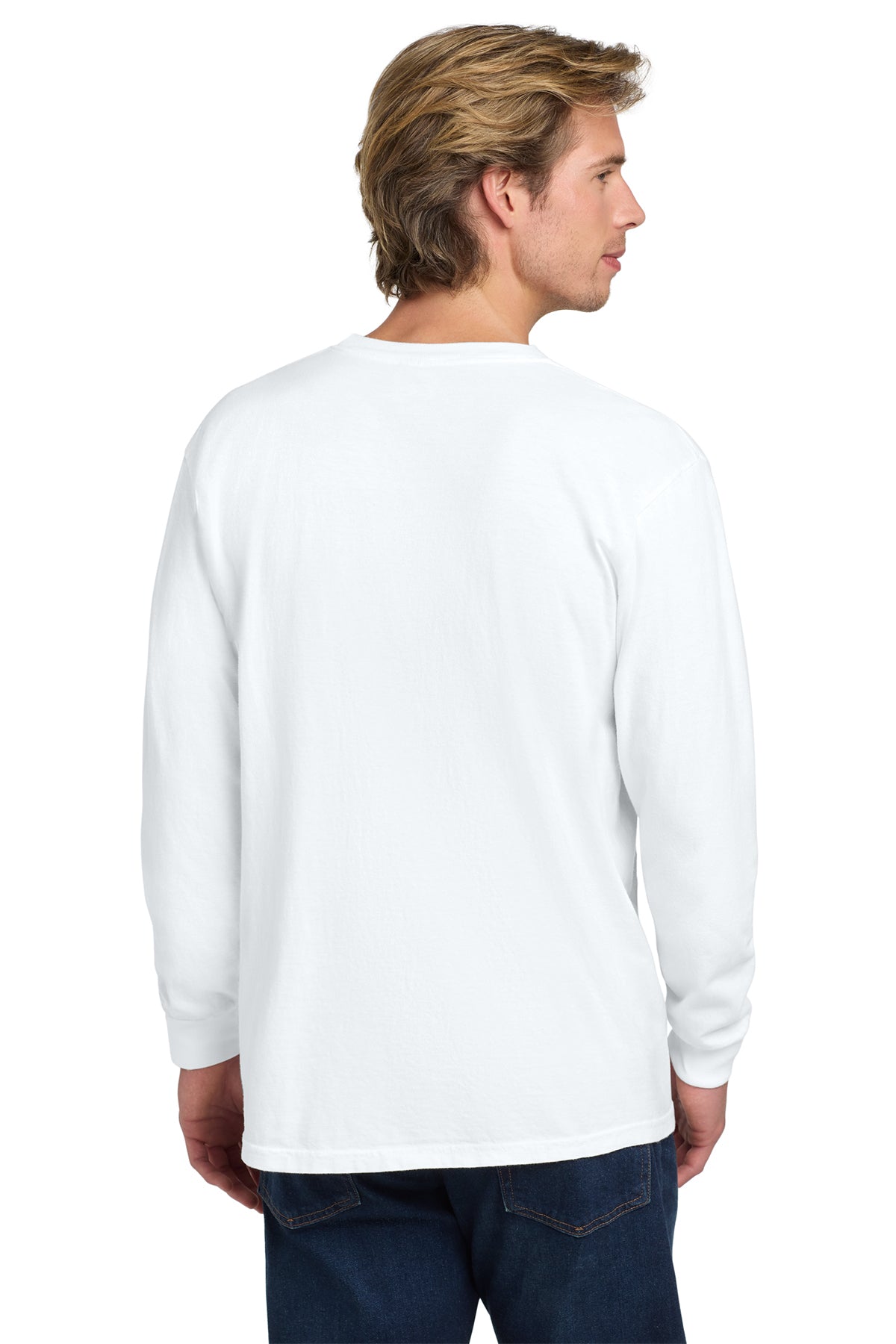 Comfort Colors Heavyweight Custom Ring Spun Long Sleeve Tees, White