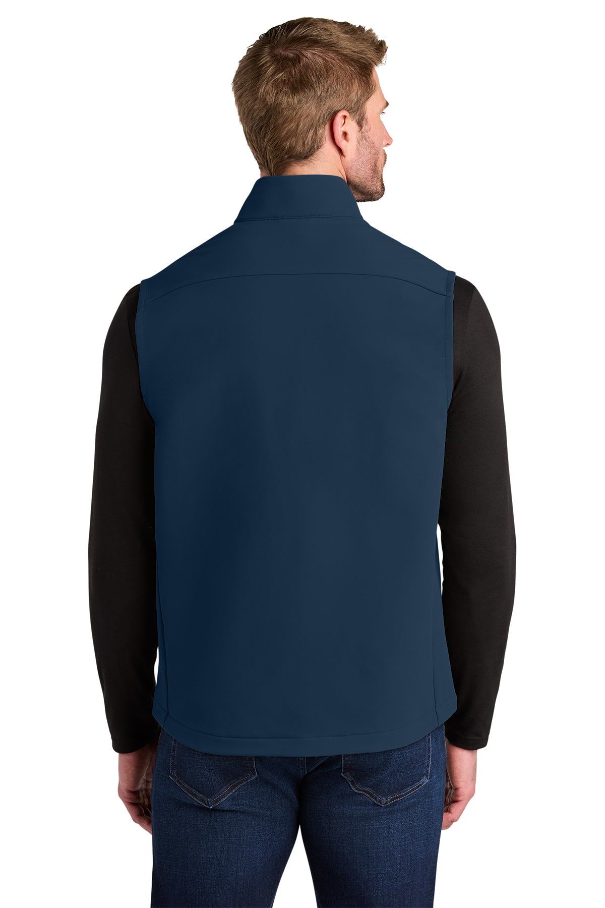 OGIO Kinetic Soft Shell Custom Vests, River Blue Navy