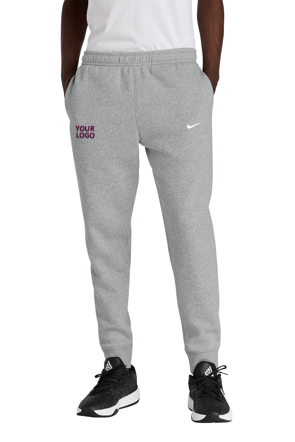 Custom Nike NKHM8045 Dark Grey Heather
