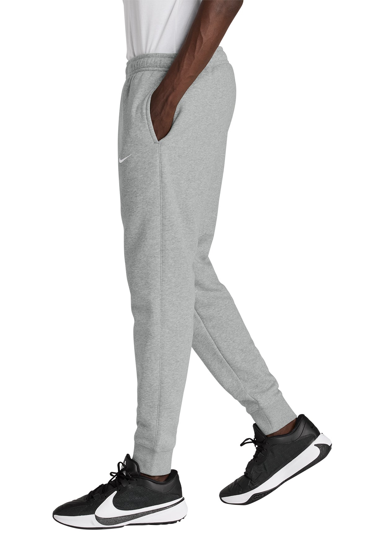 Nike Club Fleece Custom Joggers, Dark Grey Heather