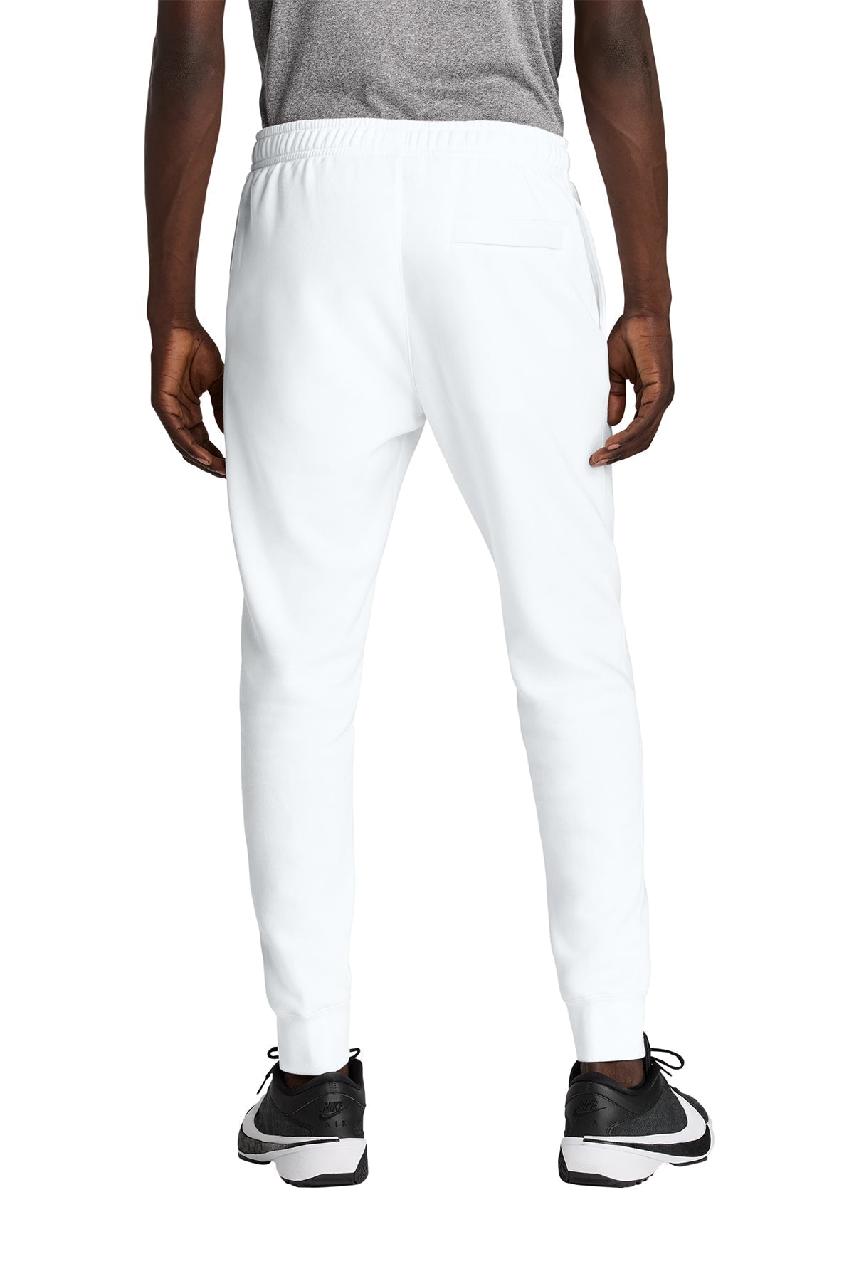 Nike Club Fleece Custom Joggers, White [Georgia Kickstart]