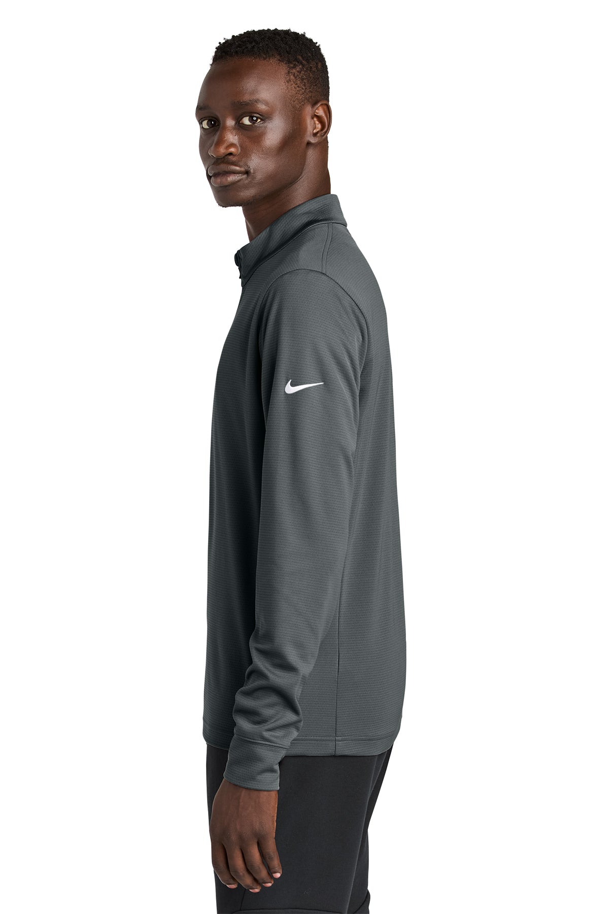 Nike Essential Custom 1/2-Zip Cover-Up, Anthracite