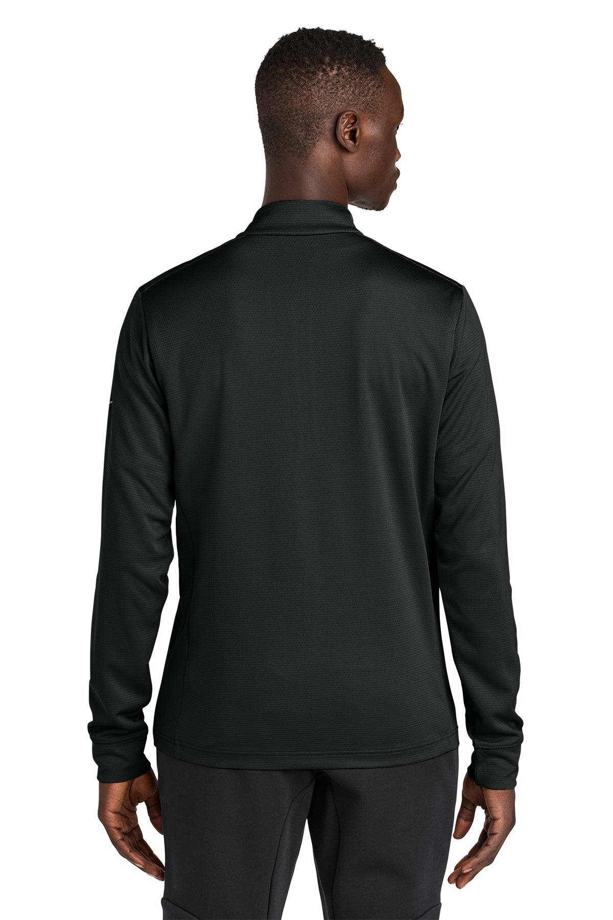 Nike Essential Custom 1/2-Zip Cover-Up, Black