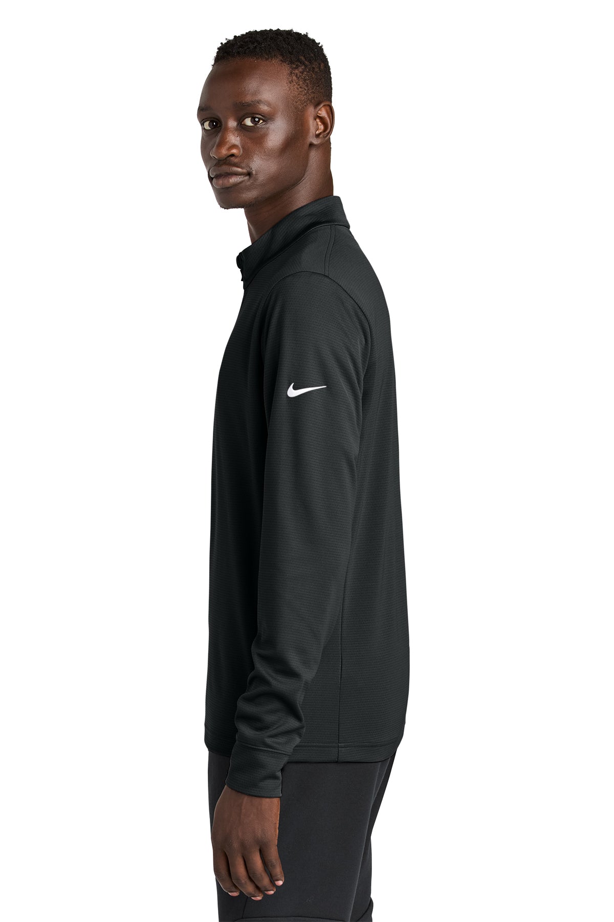 Nike Essential Custom 1/2-Zip Cover-Up, Black