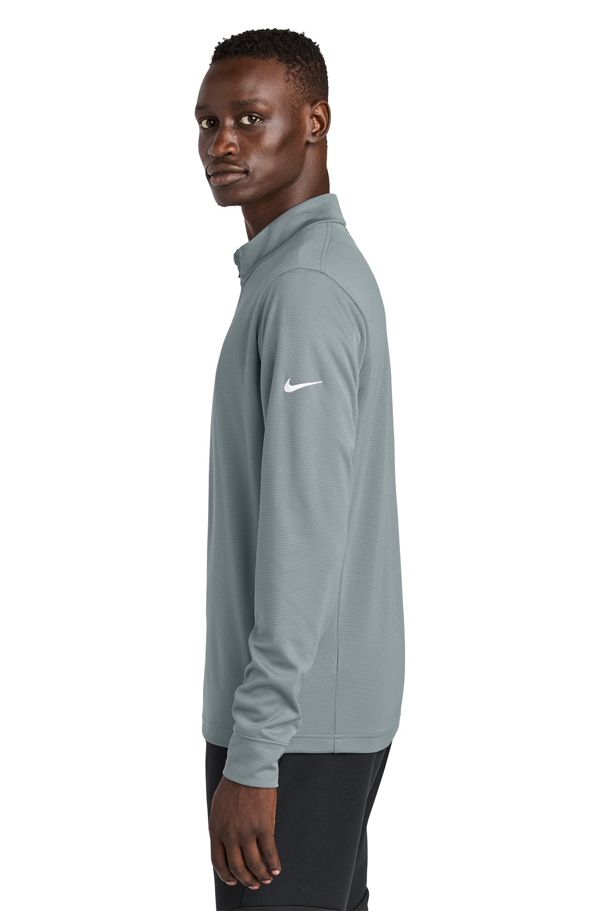 Nike Essential Custom 1/2-Zip Cover-Up, Cool Grey