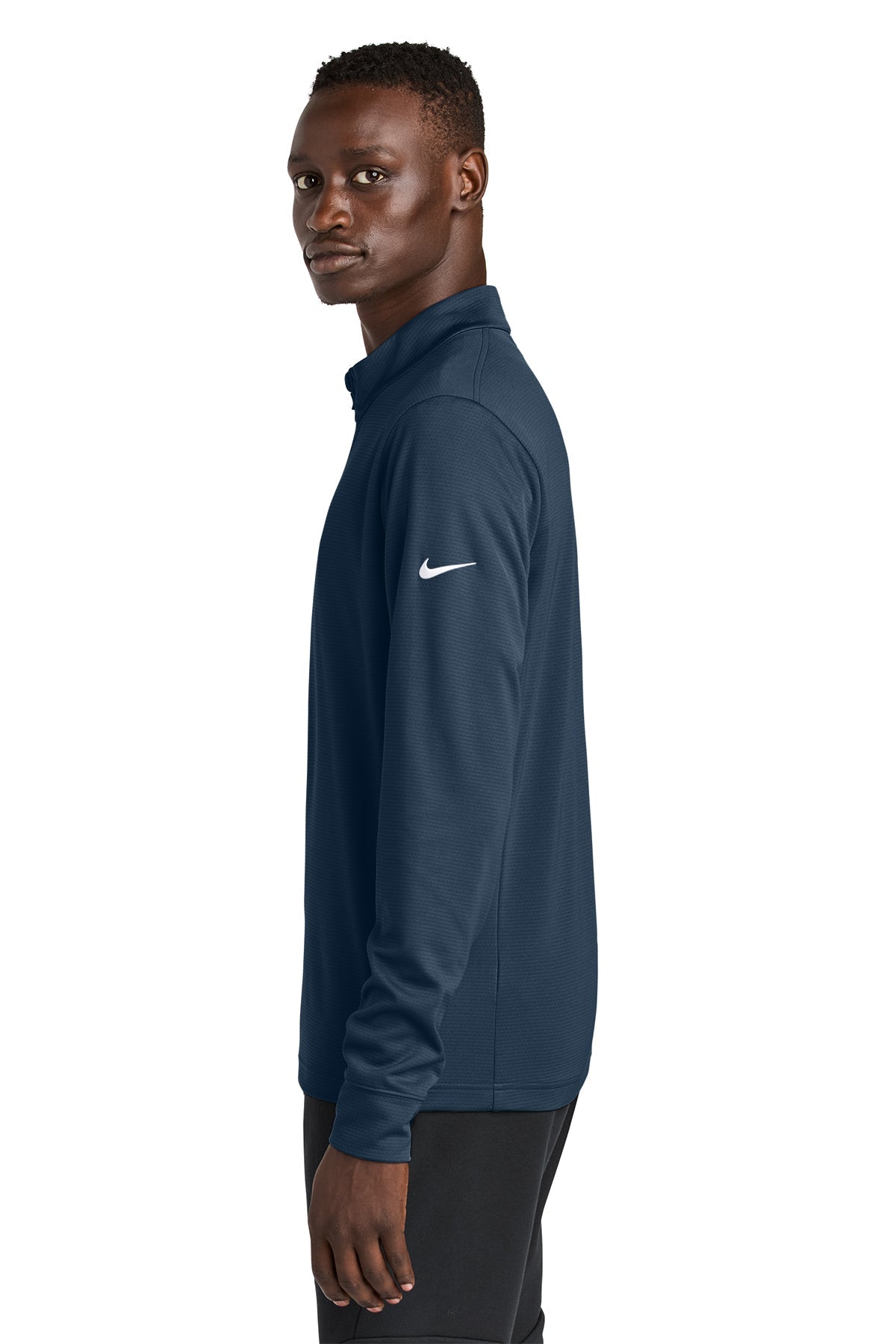 Nike Essential Custom 1/2-Zip Cover-Up, Navy