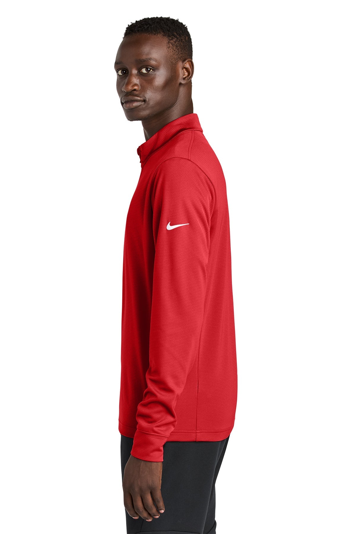 Nike Essential Custom 1/2-Zip Cover-Up, University Red